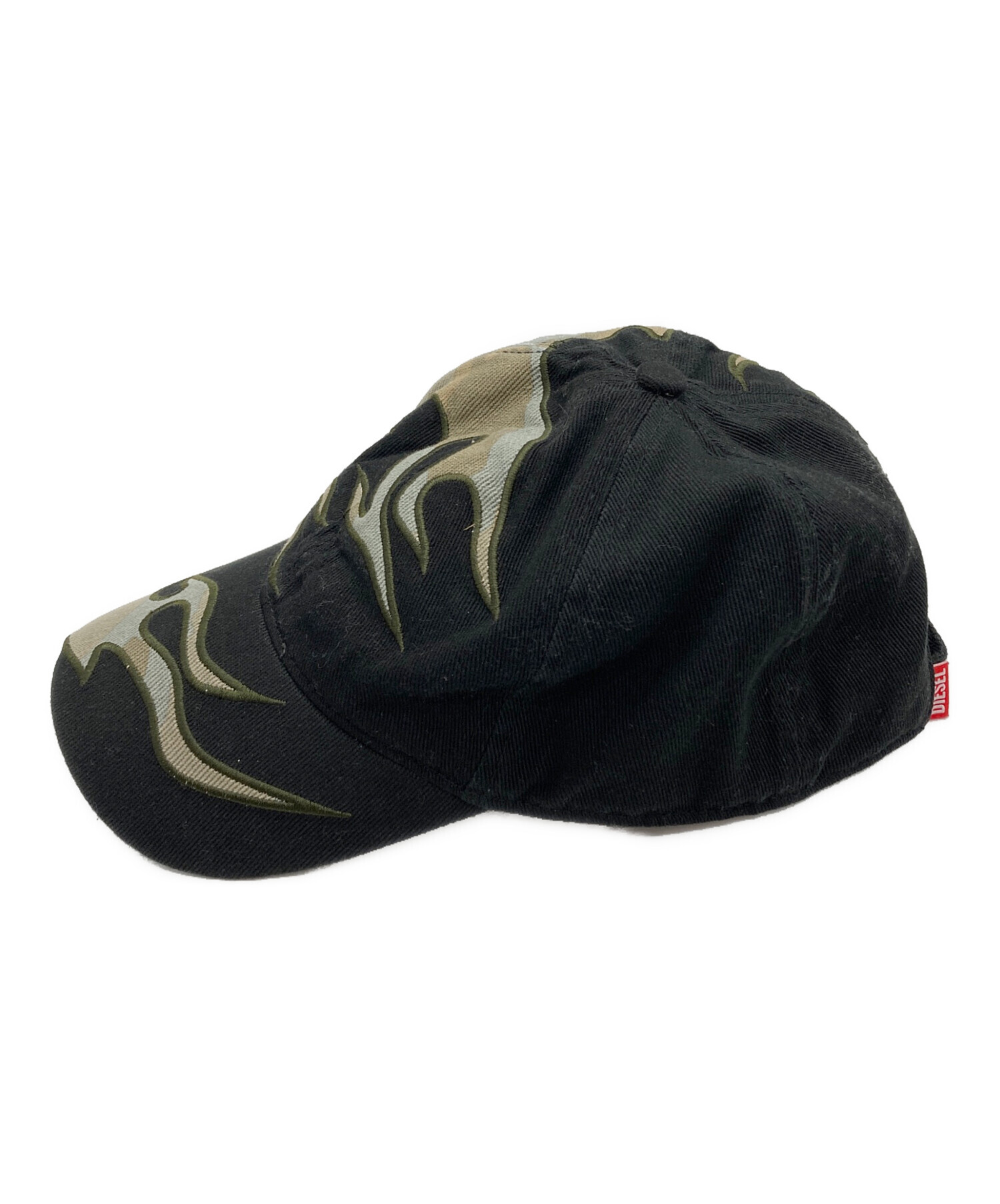 完売品 DIESEL c-Flama CAP キャップ Men's Baseball cap with camo flames | Multicolor | Diesel