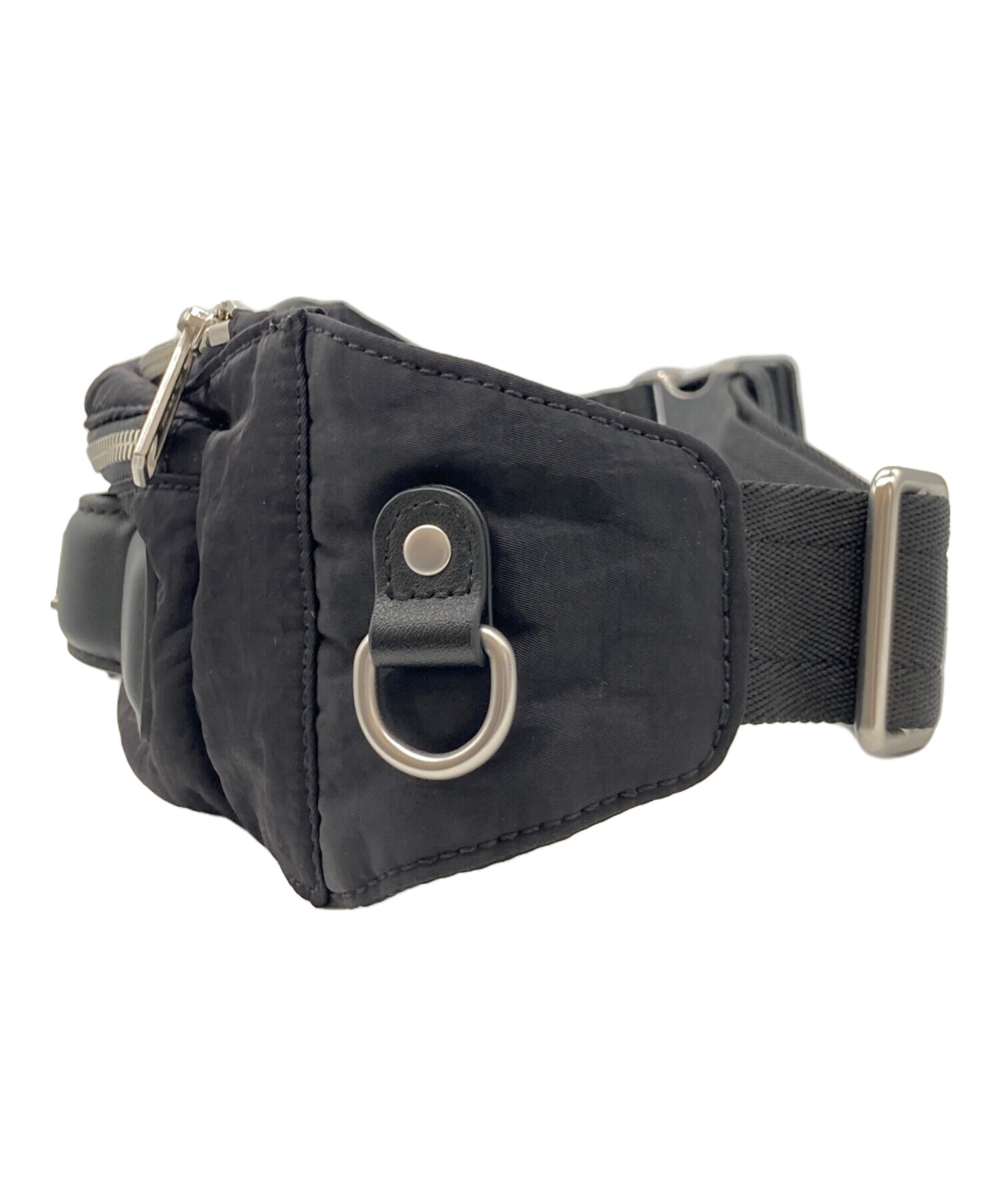 中古・古着通販】DIESEL (ディーゼル) Logos Belt Bag ブラック