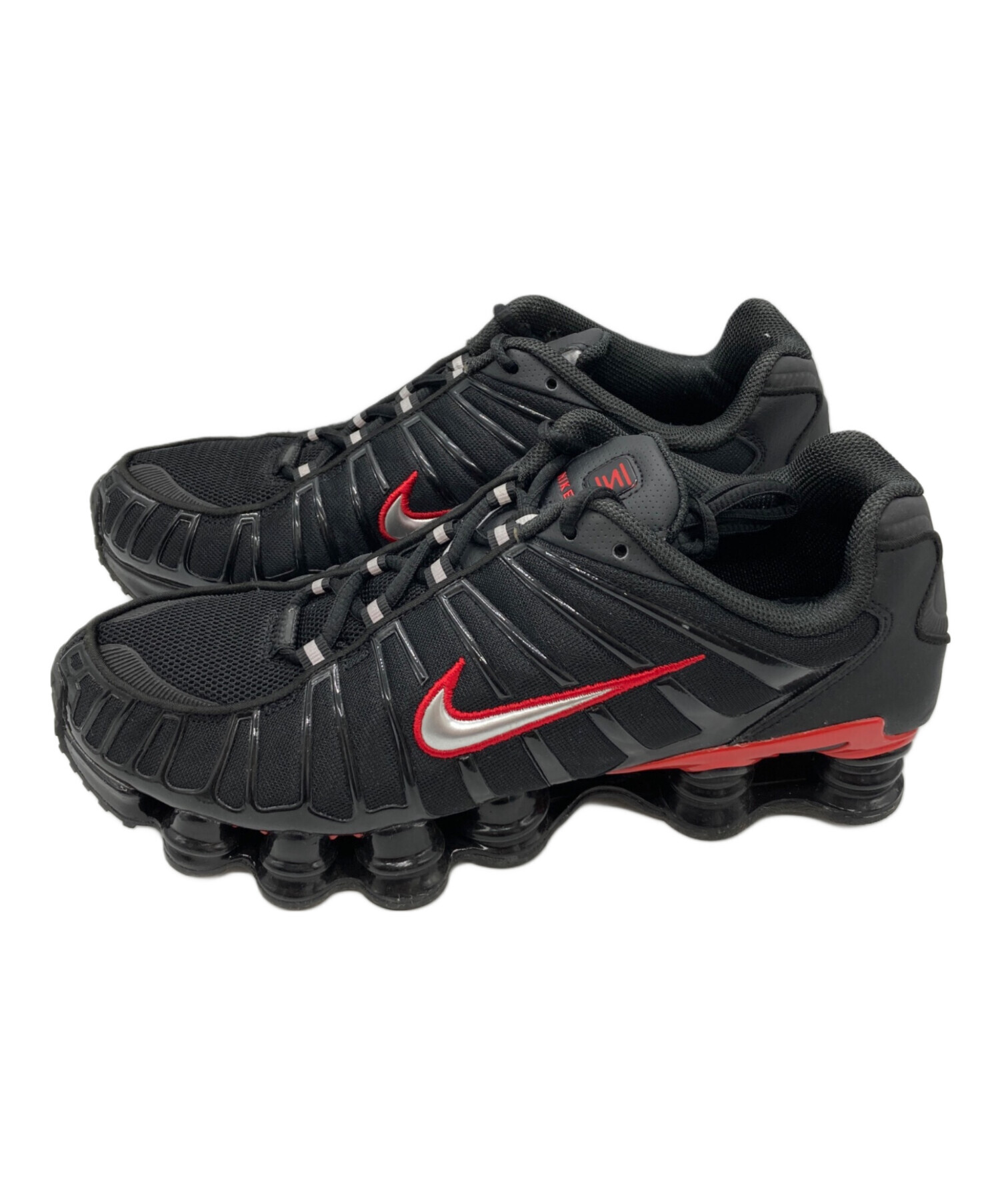 中古・古着通販】NIKE (ナイキ) SHOX METALLIC SILVER-UNIVERSITY RED 