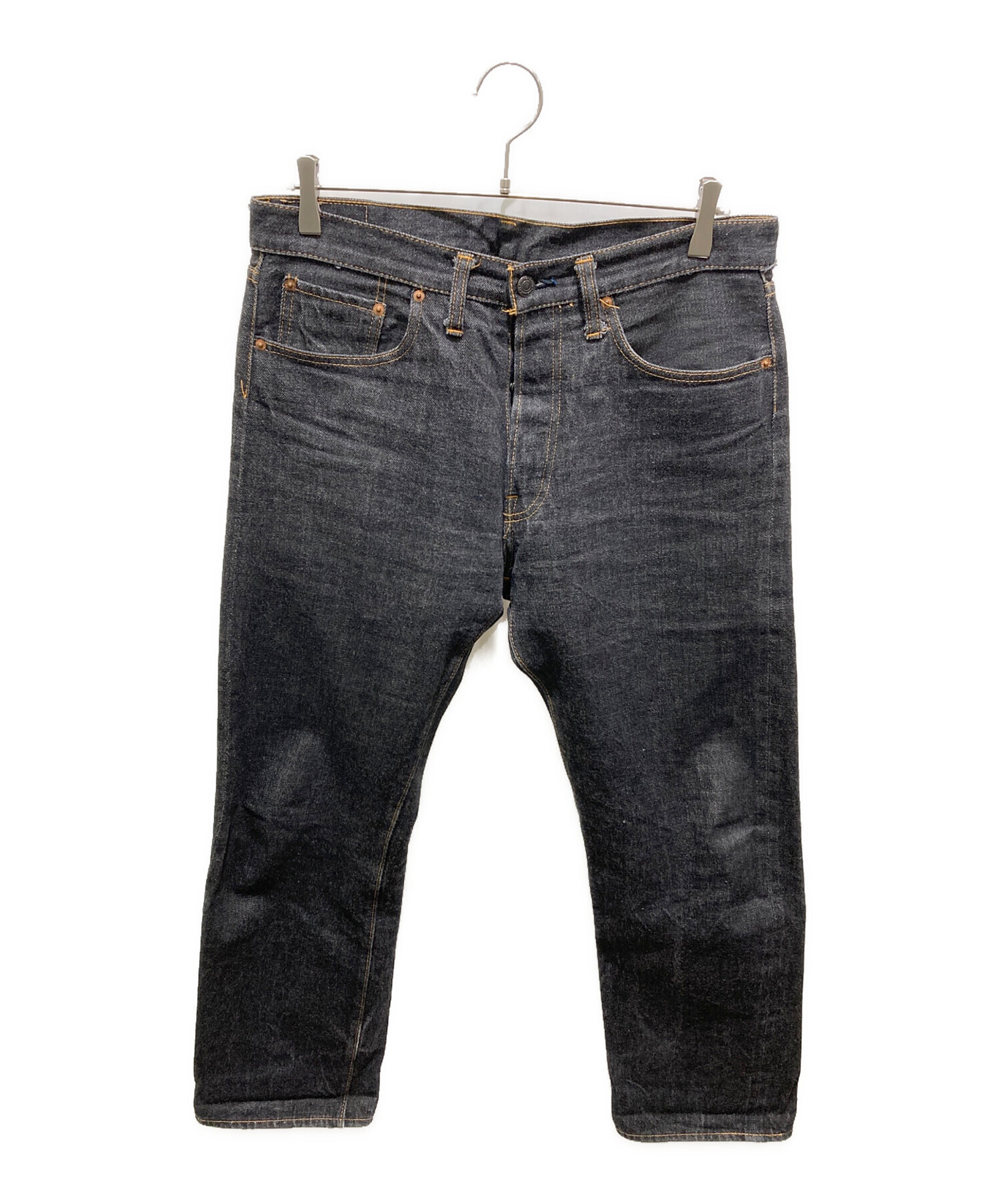 中古・古着通販】DENIME (ドゥニーム) ブラックデニムパンツ ブラック