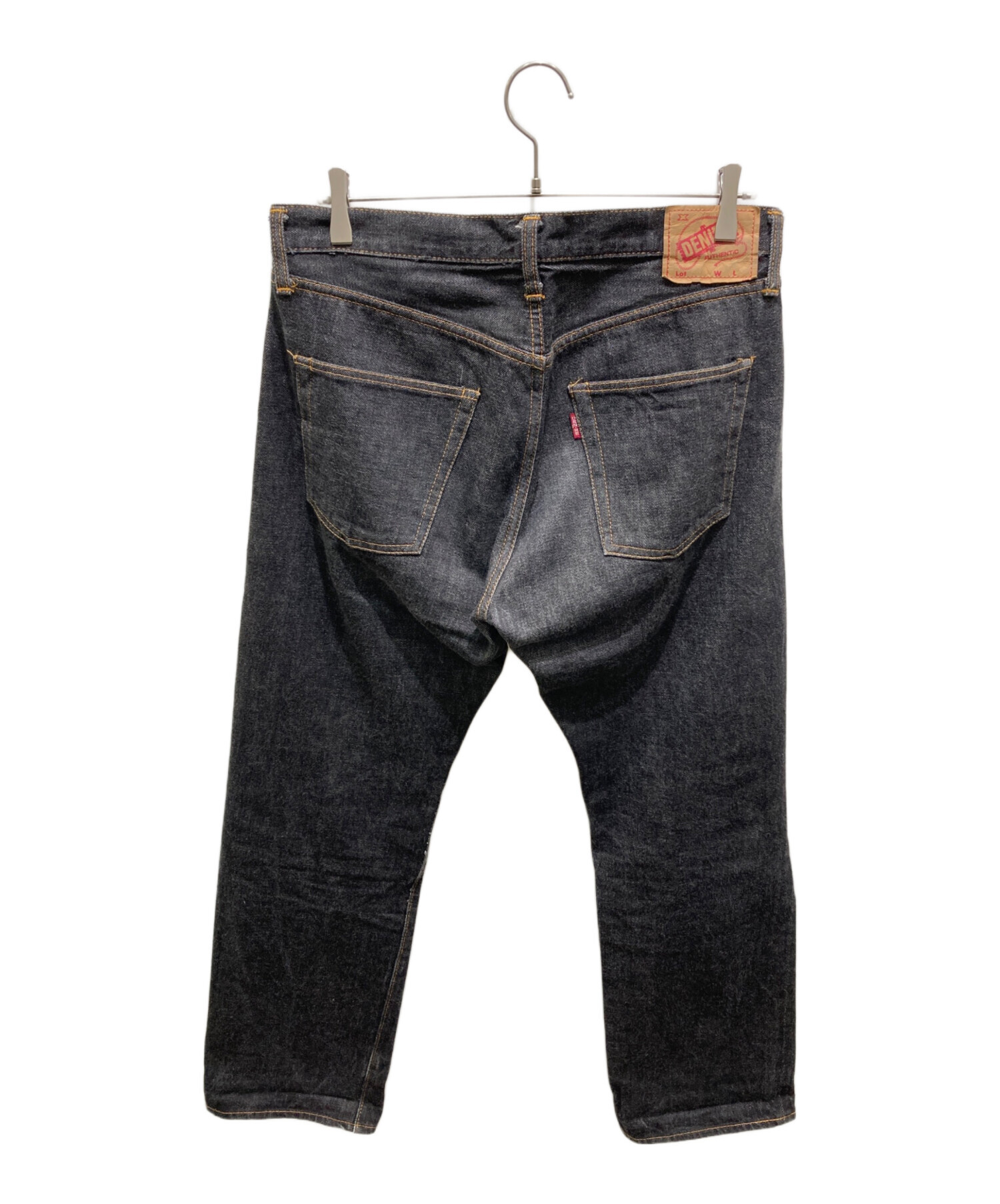 中古・古着通販】DENIME (ドゥニーム) ブラックデニムパンツ ブラック 