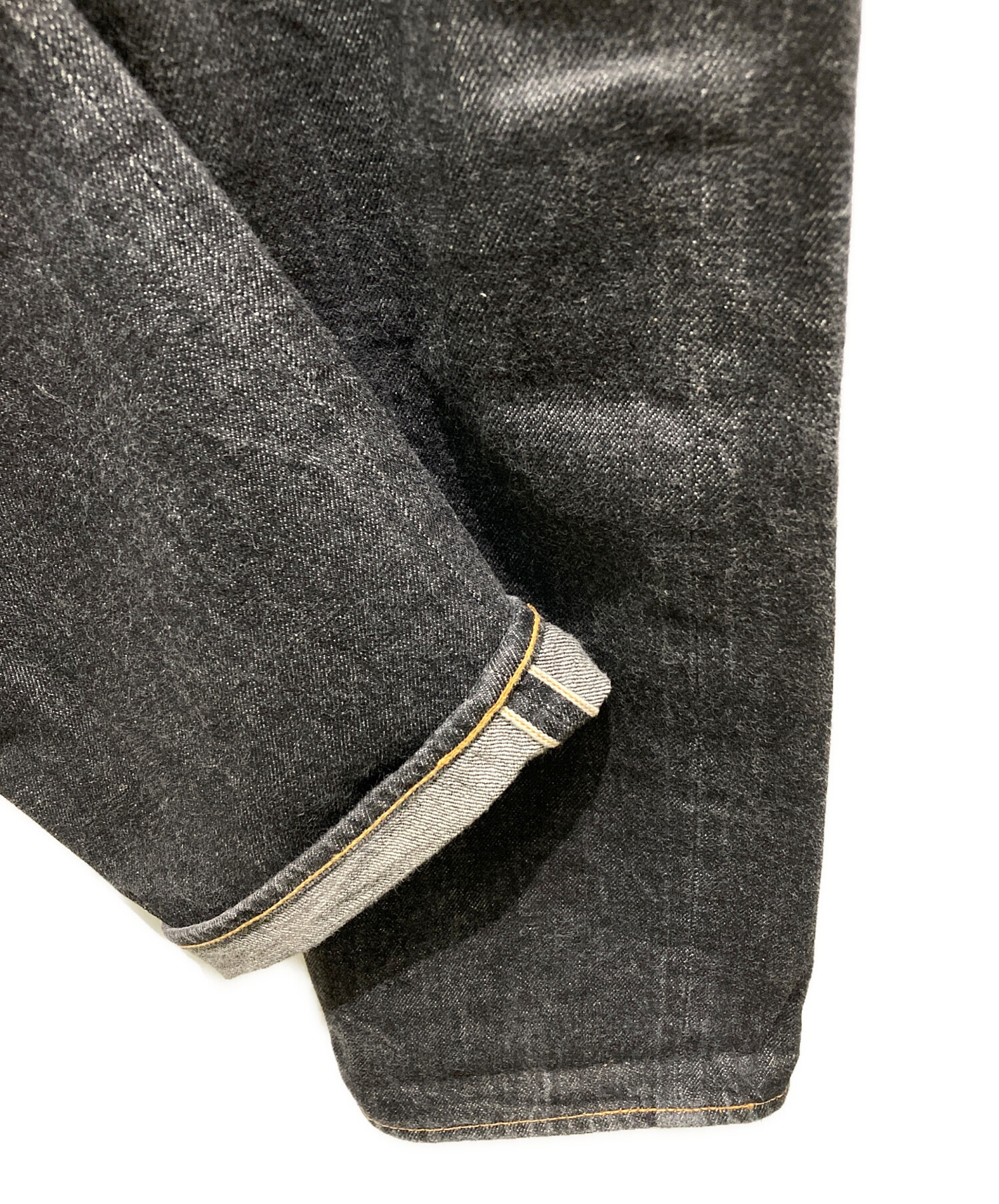 中古・古着通販】DENIME (ドゥニーム) ブラックデニムパンツ ブラック 
