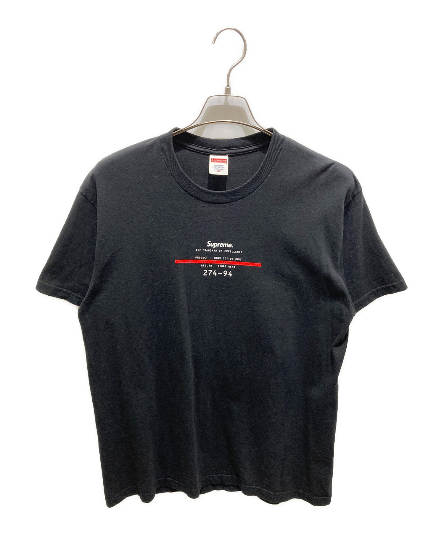 supreme shop tee ブラック Mサイズ Supreme シュプリーム Est 1994 