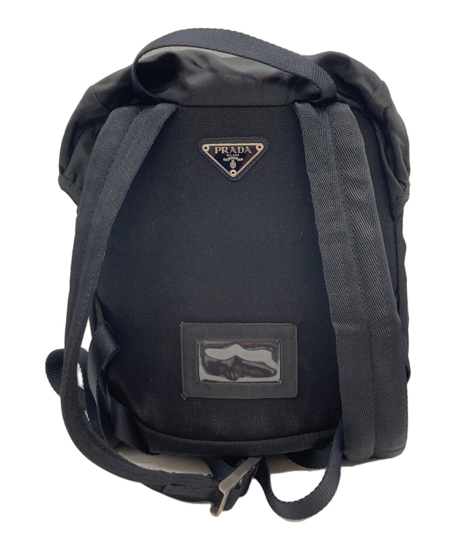 中古良品 PRADA ブラック リュック・バックパック 中古・古着通販】PRADA (プラダ) リュック ブラック｜ブランド