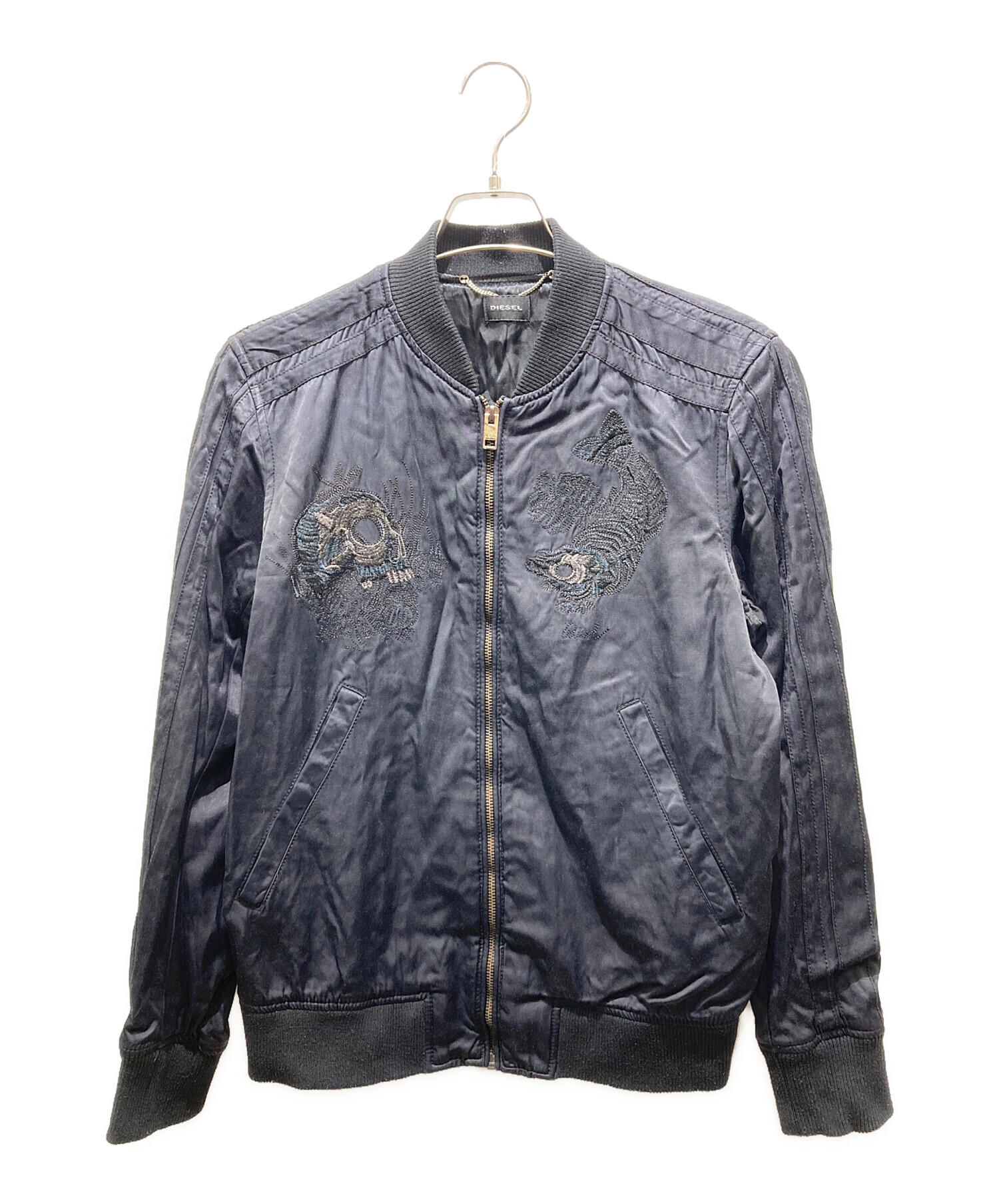中古・古着通販】DIESEL (ディーゼル) 刺繍ボンバージャケット