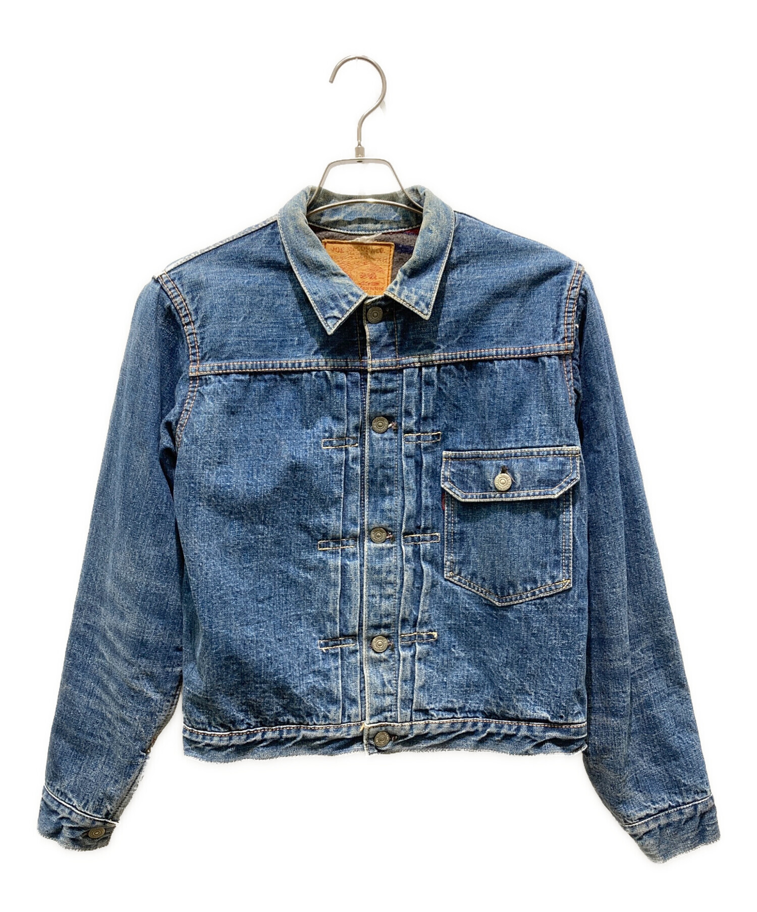 JOE McCOY 1stタイプ ジョーマッコイ デニムジャケット Lot925 Yahoo!オークション - JOE McCOY ジョーマッコイ 1st Type デニムジャ