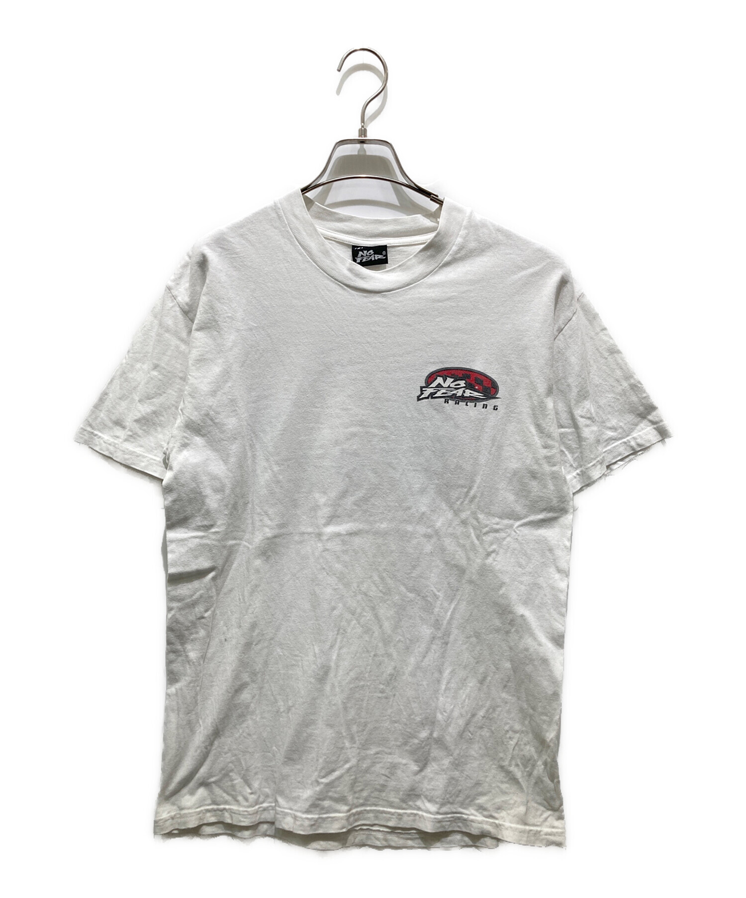 NO FEAR ノーフィアー 半袖 Tシャツ XL USA製 グレー 90s ヴィンテージ 