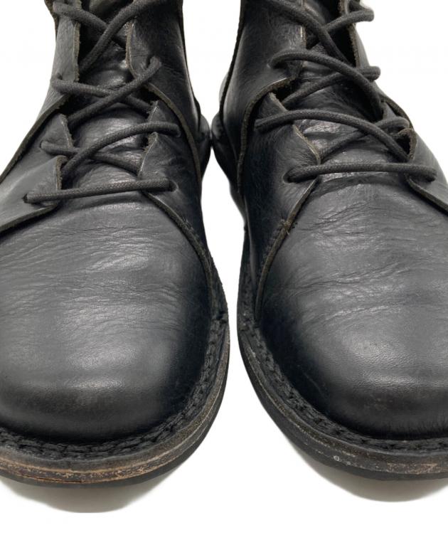 トリッペン ブーツ ノマド 37 ブラック trippen｜カウレザー レース