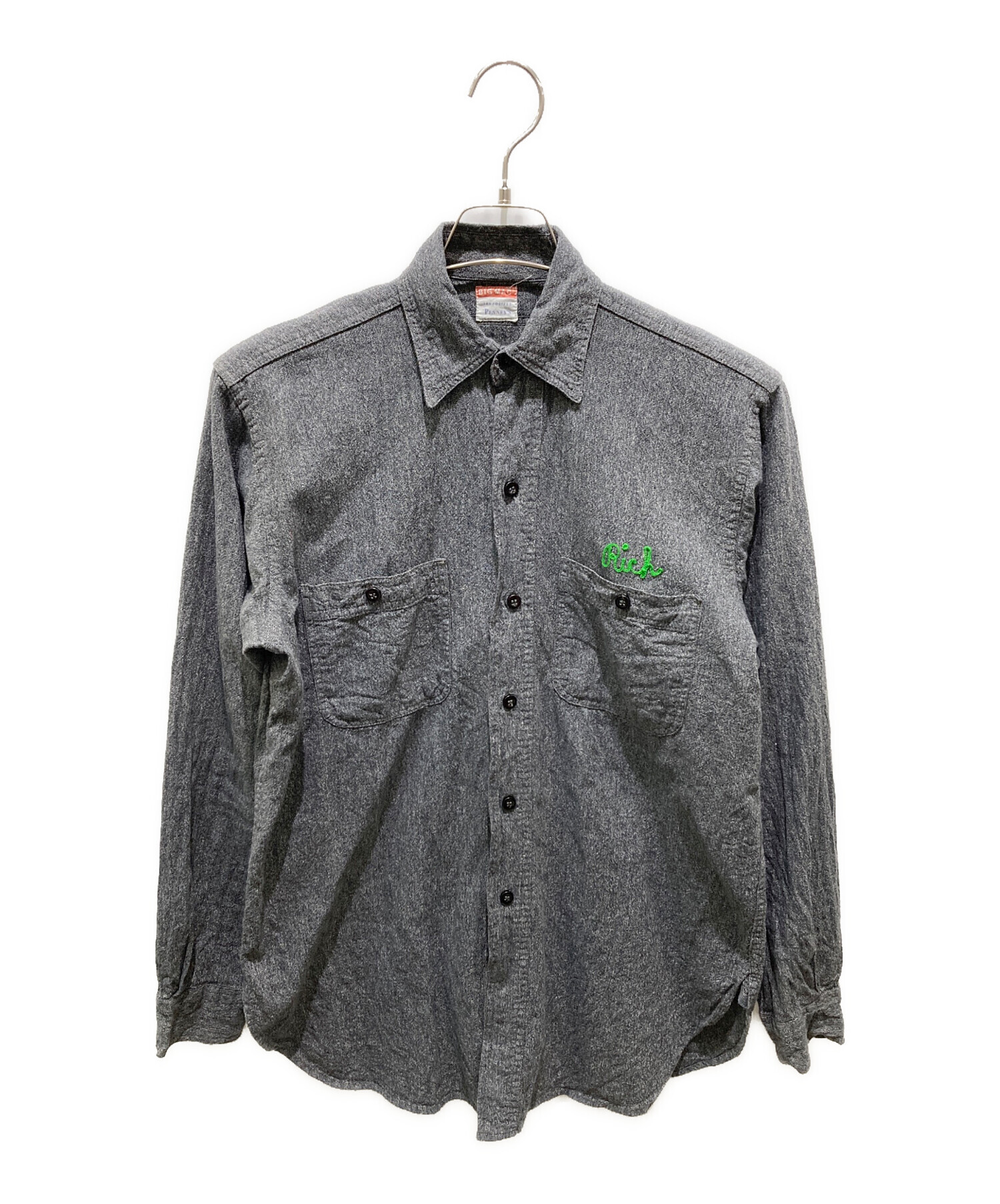 中古・古着通販】big mac (ビッグマック) ブラックシャンブレー