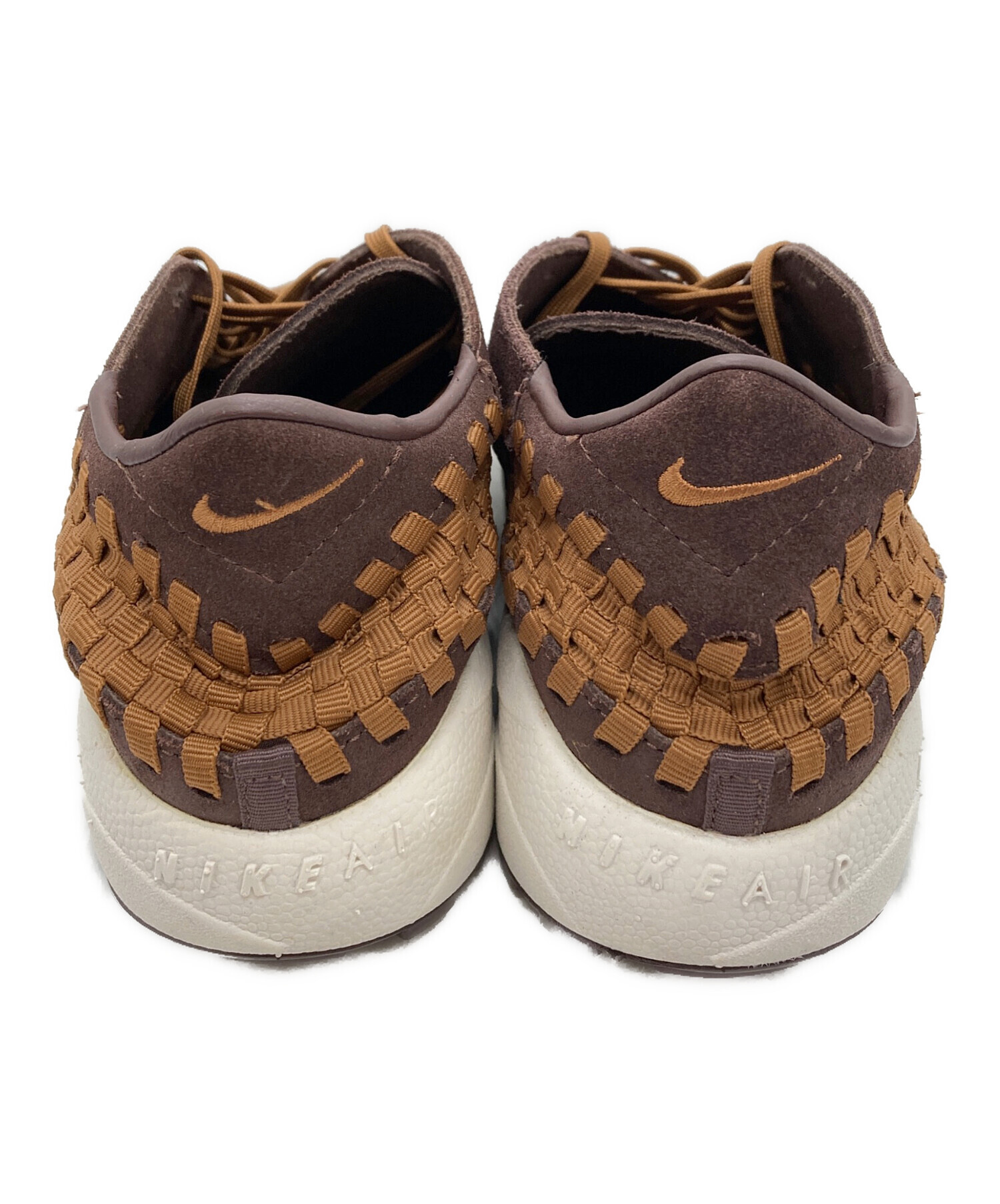 中古・古着通販】NIKE (ナイキ) AIR FOOTSCAPE WOVEN ブラウン サイズ 