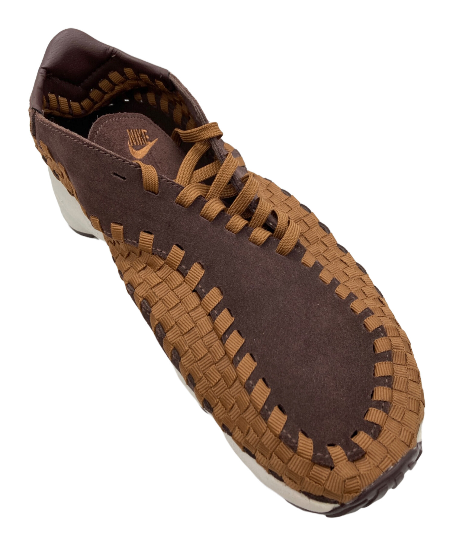 中古・古着通販】NIKE (ナイキ) AIR FOOTSCAPE WOVEN ブラウン サイズ 