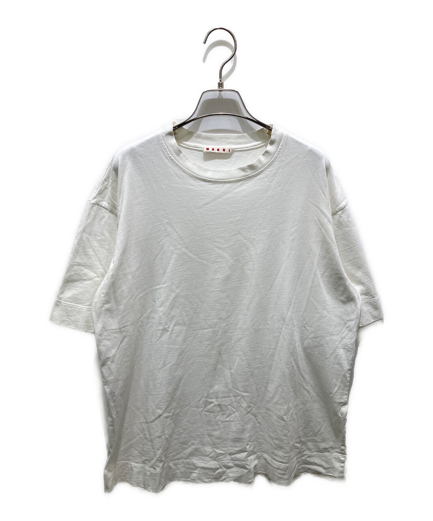 中古・古着通販】MARNI (マルニ) 半袖Tシャツ ホワイト サイズ:42 
