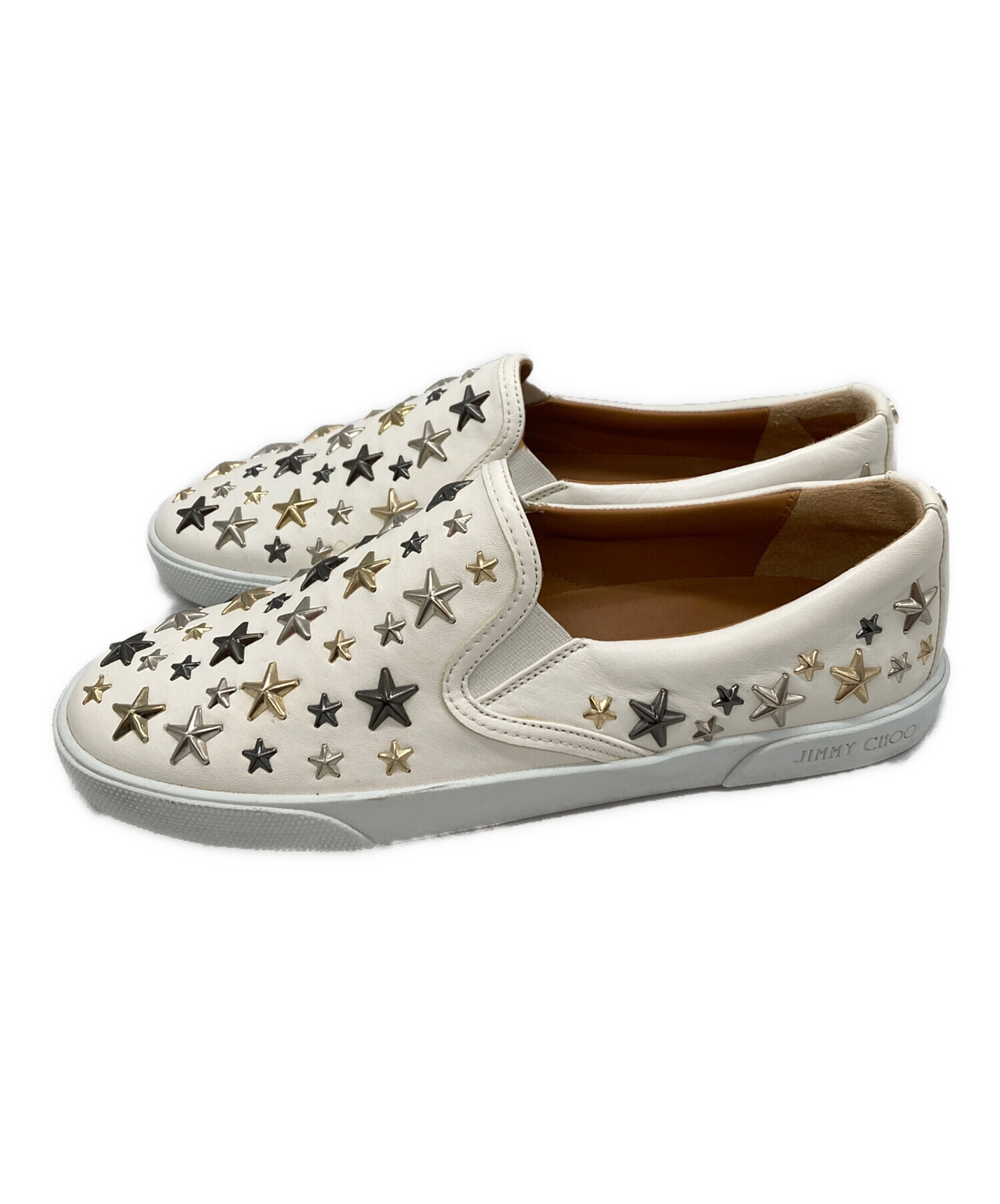 中古・古着通販】JIMMY CHOO (ジミーチュウ) スタースタッズ 中古・古着通販】JIMMY CHOO (ジミーチュウ) スタースタッズ