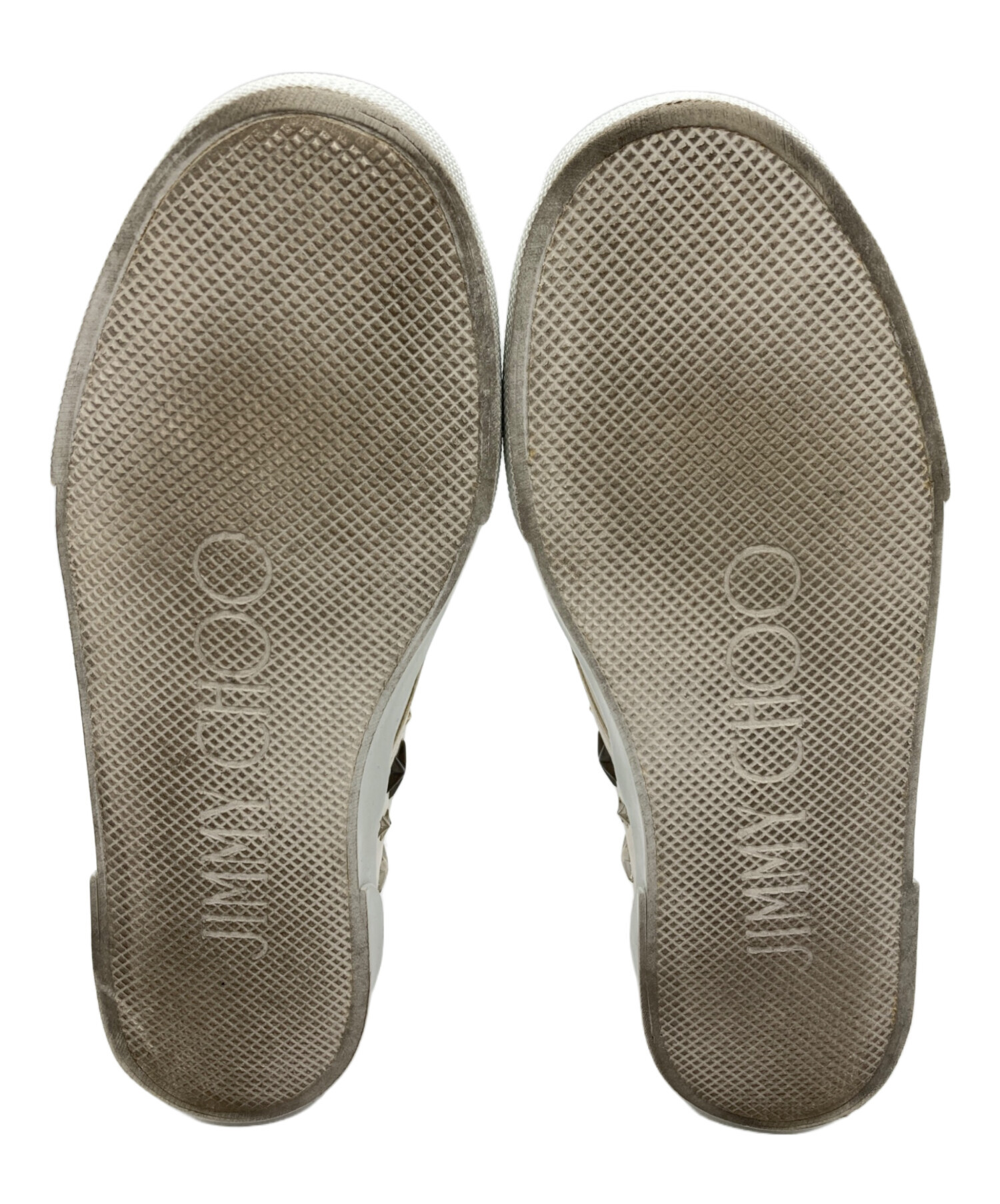 中古・古着通販】JIMMY CHOO (ジミーチュウ) スタースタッズスリッポン