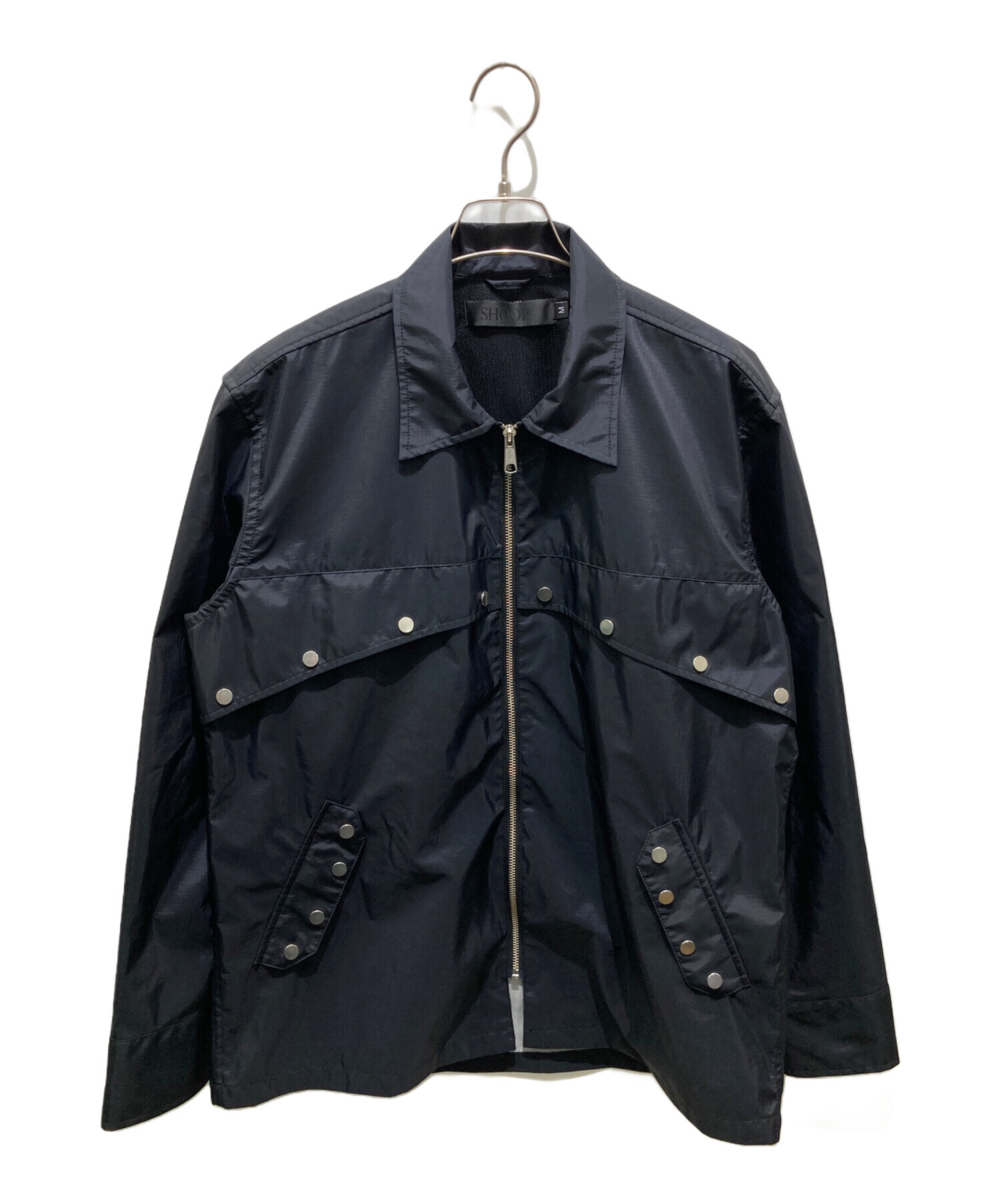 中古・古着通販】shoop (シュープ) SNAP NYLON SHIRT（スナップ 