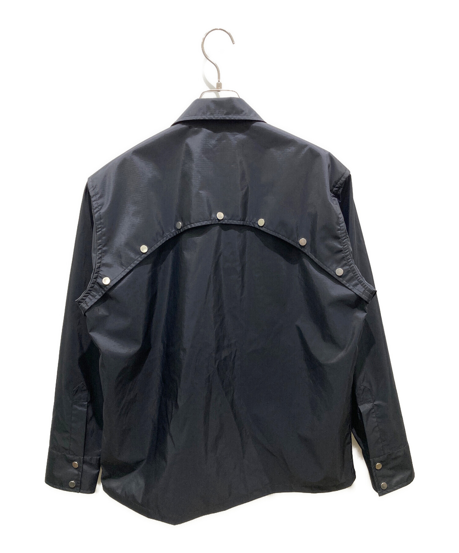 中古・古着通販】shoop (シュープ) SNAP NYLON SHIRT（スナップ 