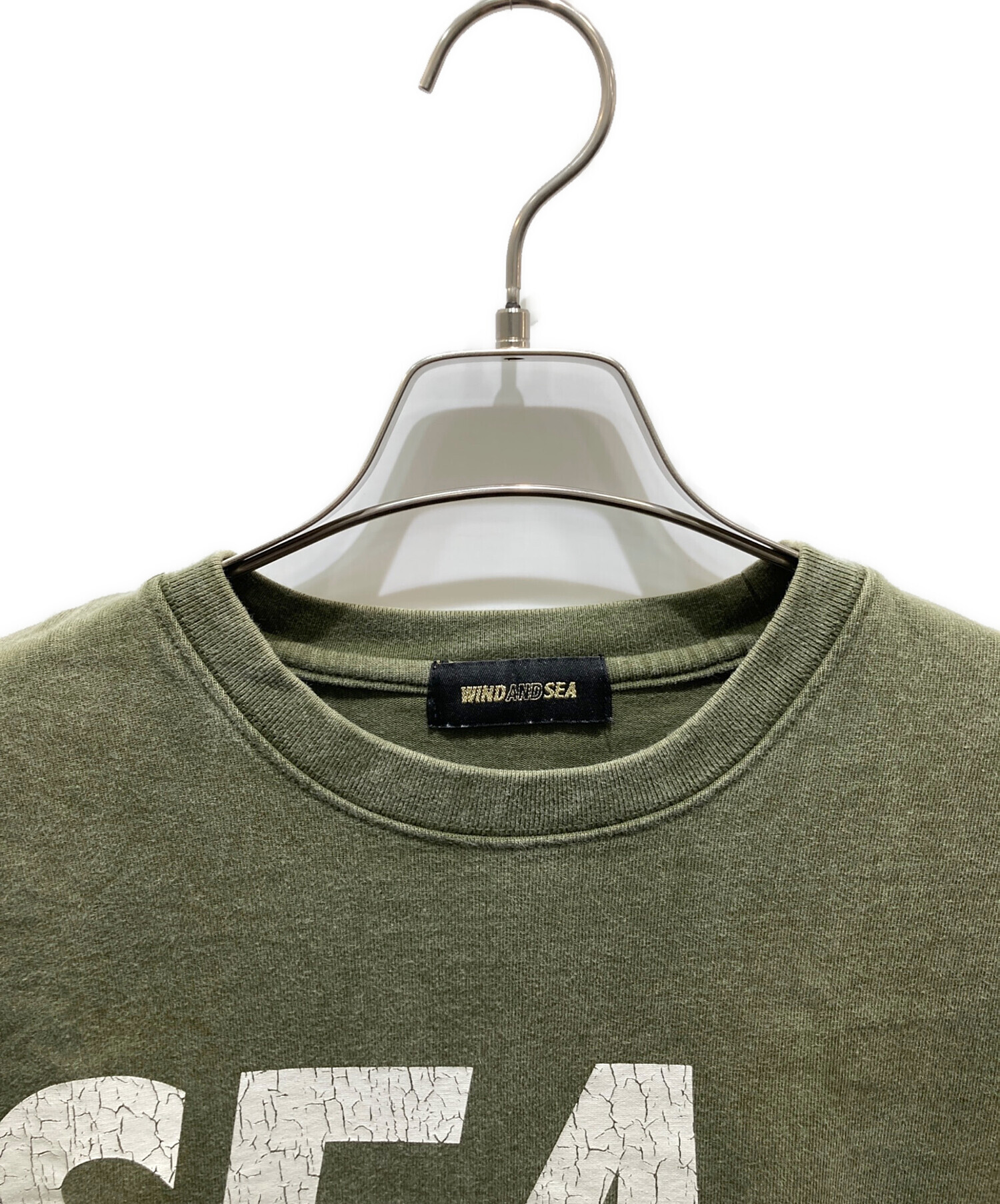 中古・古着通販】WIND AND SEA (ウィンダンシー) プリントTシャツ 