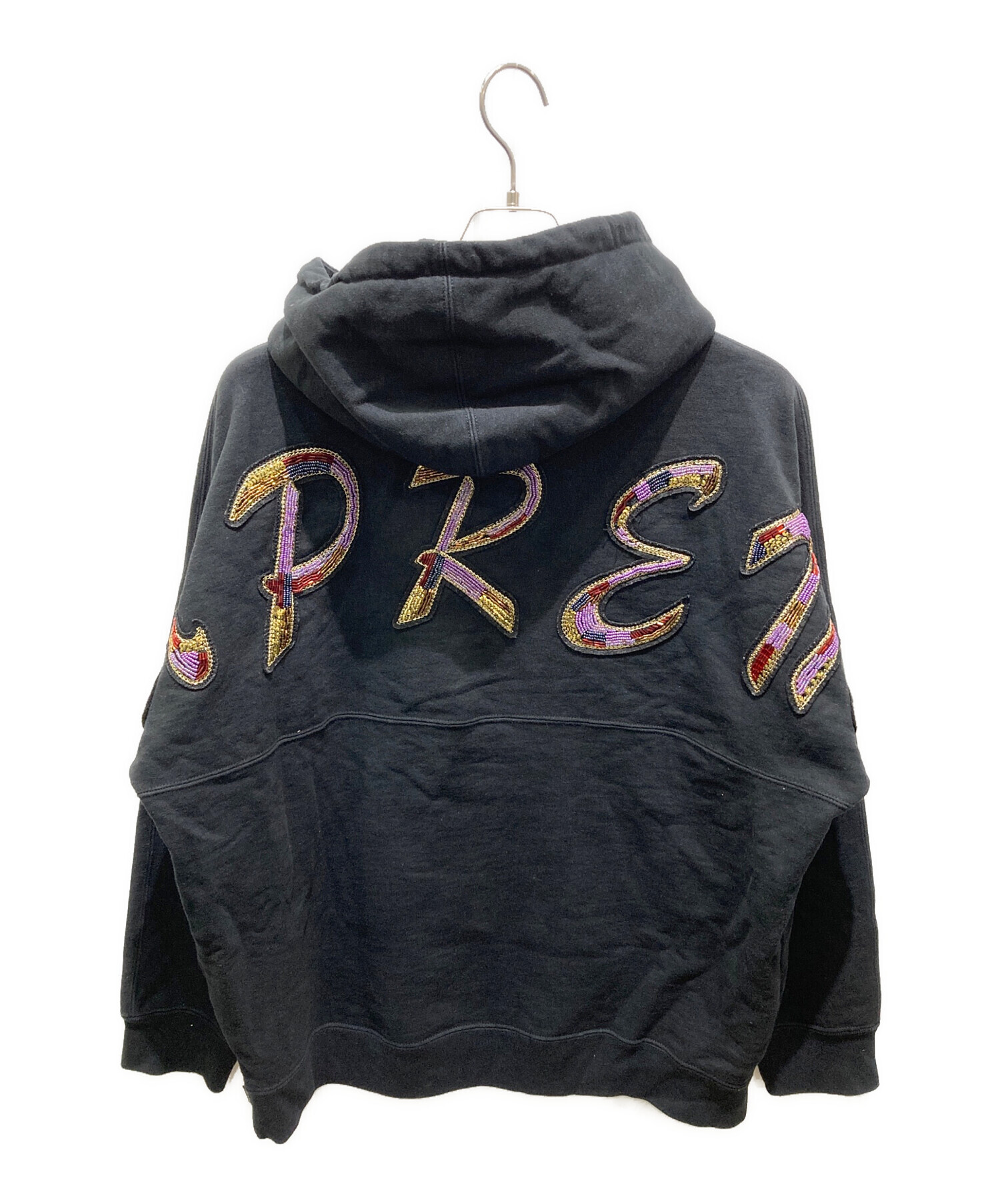 中古・古着通販】SUPREME (シュプリーム) BEADED HOODED SWEATSHIRT