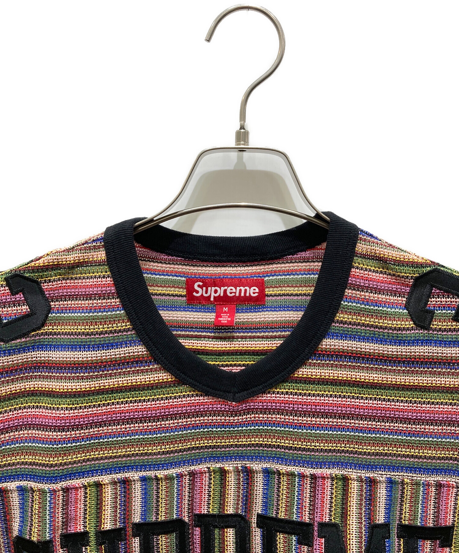 中古・古着通販】SUPREME (シュプリーム) Open Knit Football Top 