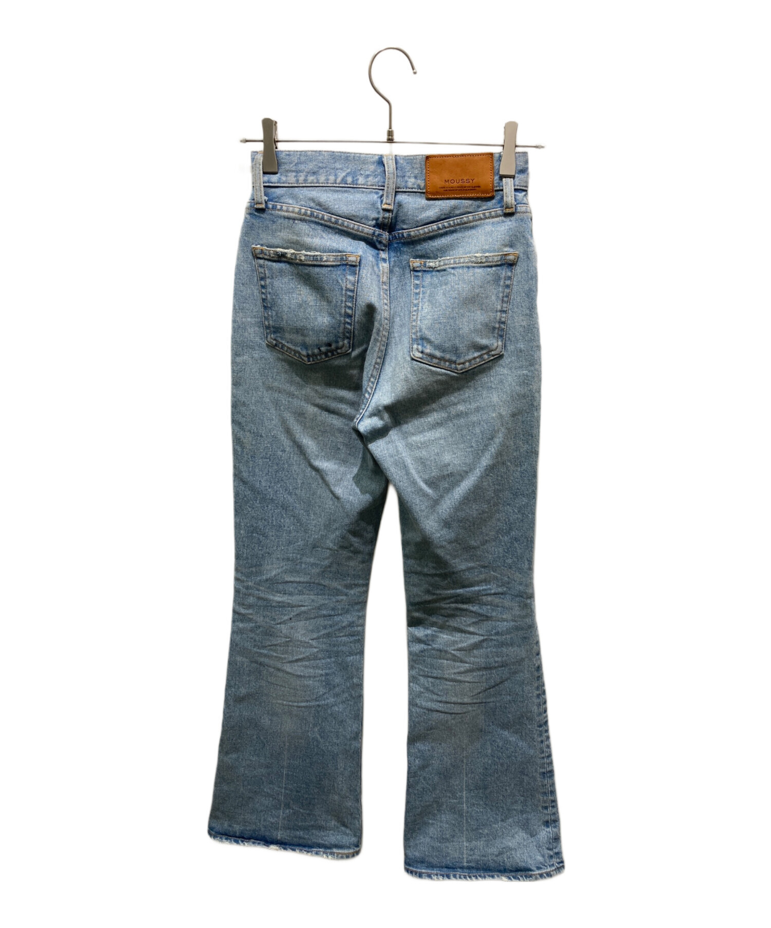 中古・古着通販】moussy (マウジー) MVS L/BLU FLARE インディゴ
