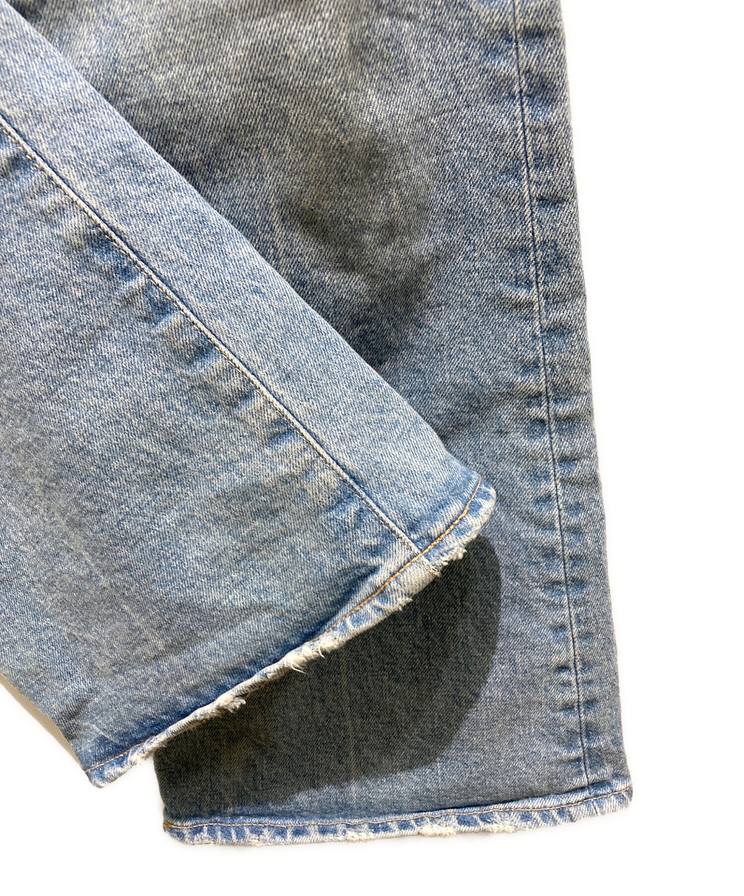 中古・古着通販】moussy (マウジー) MVS L/BLU FLARE インディゴ