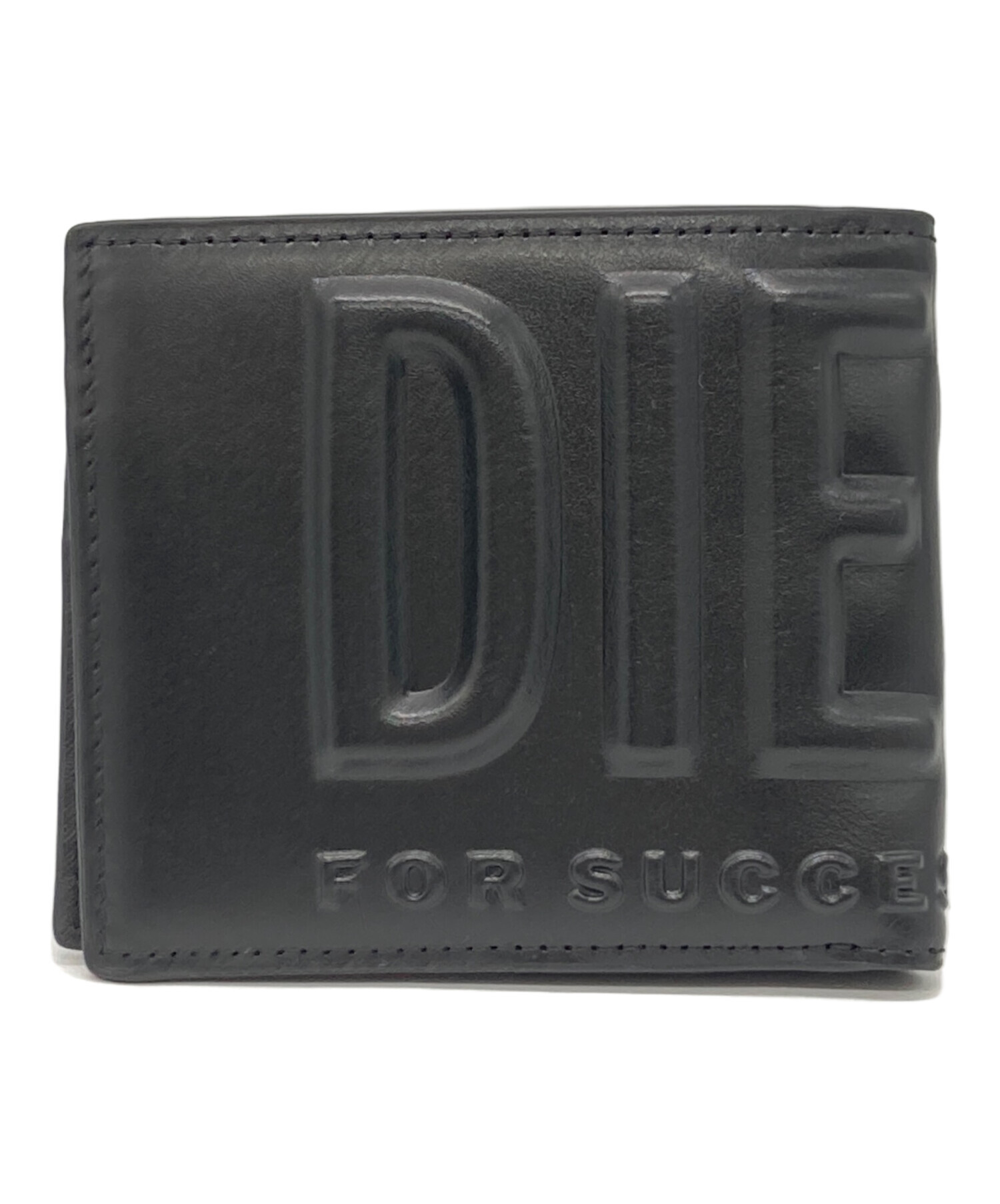 ディーゼル DIESEL 二つ折り財布　コンパクト　リアルレザー 新品 ディーゼル 二つ折り財布 ディーゼル DIESEL 二つ折り財布