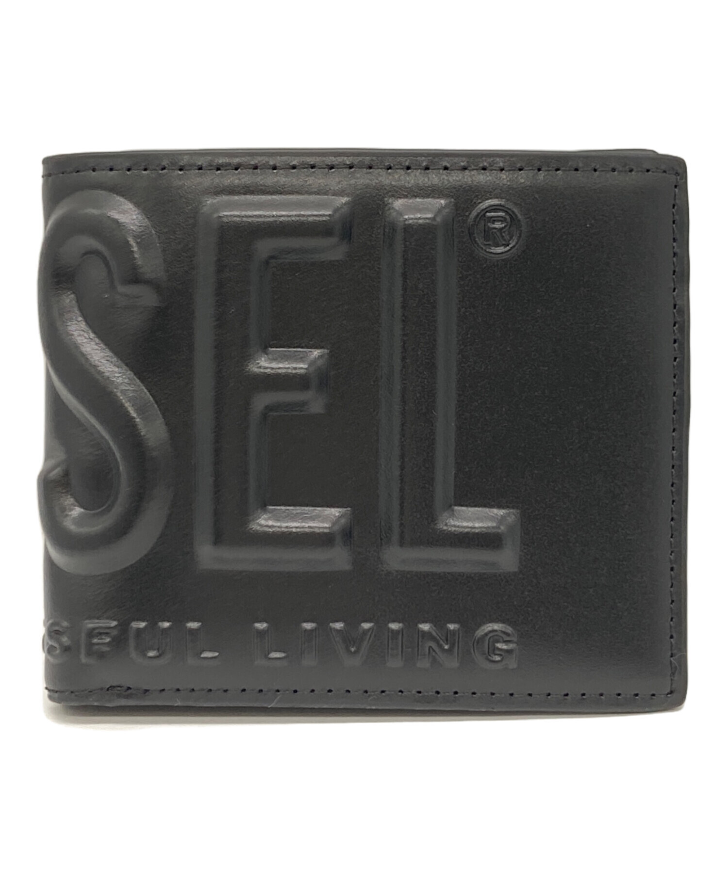 中古・古着通販】DIESEL (ディーゼル) 2つ折り財布 ブラック｜ブランド