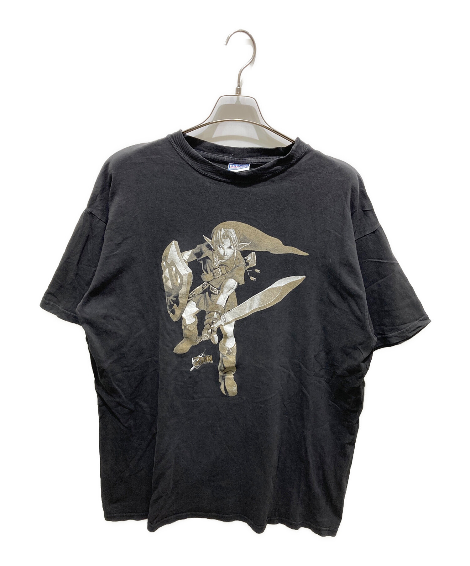 中古・古着通販】ALL SPORT (オールスポーツ) 半袖Tシャツ ブラック 