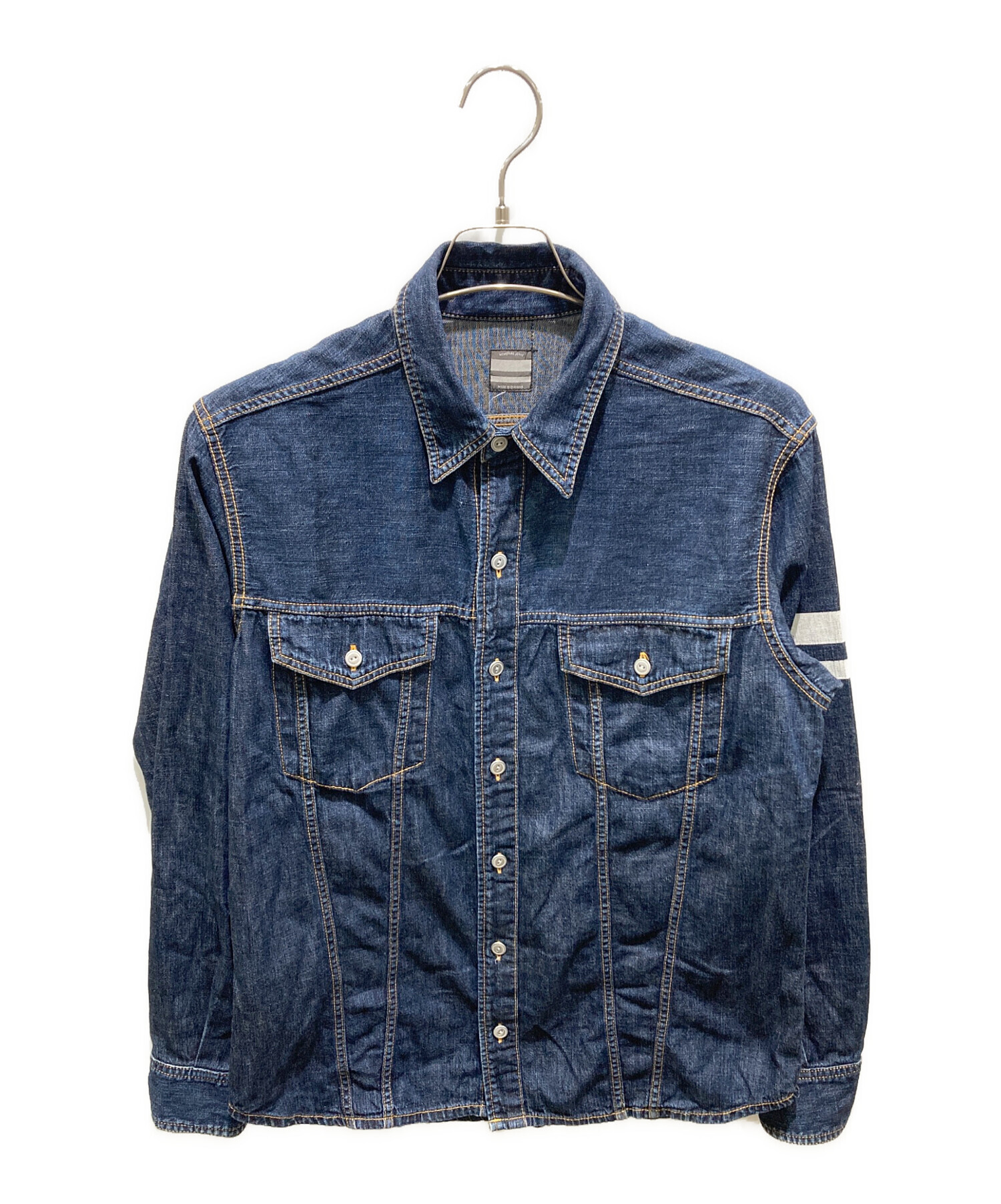 中古・古着通販】MOMOTARO JEANS (桃太郎ジーンズ) 出陣デニムシャツ