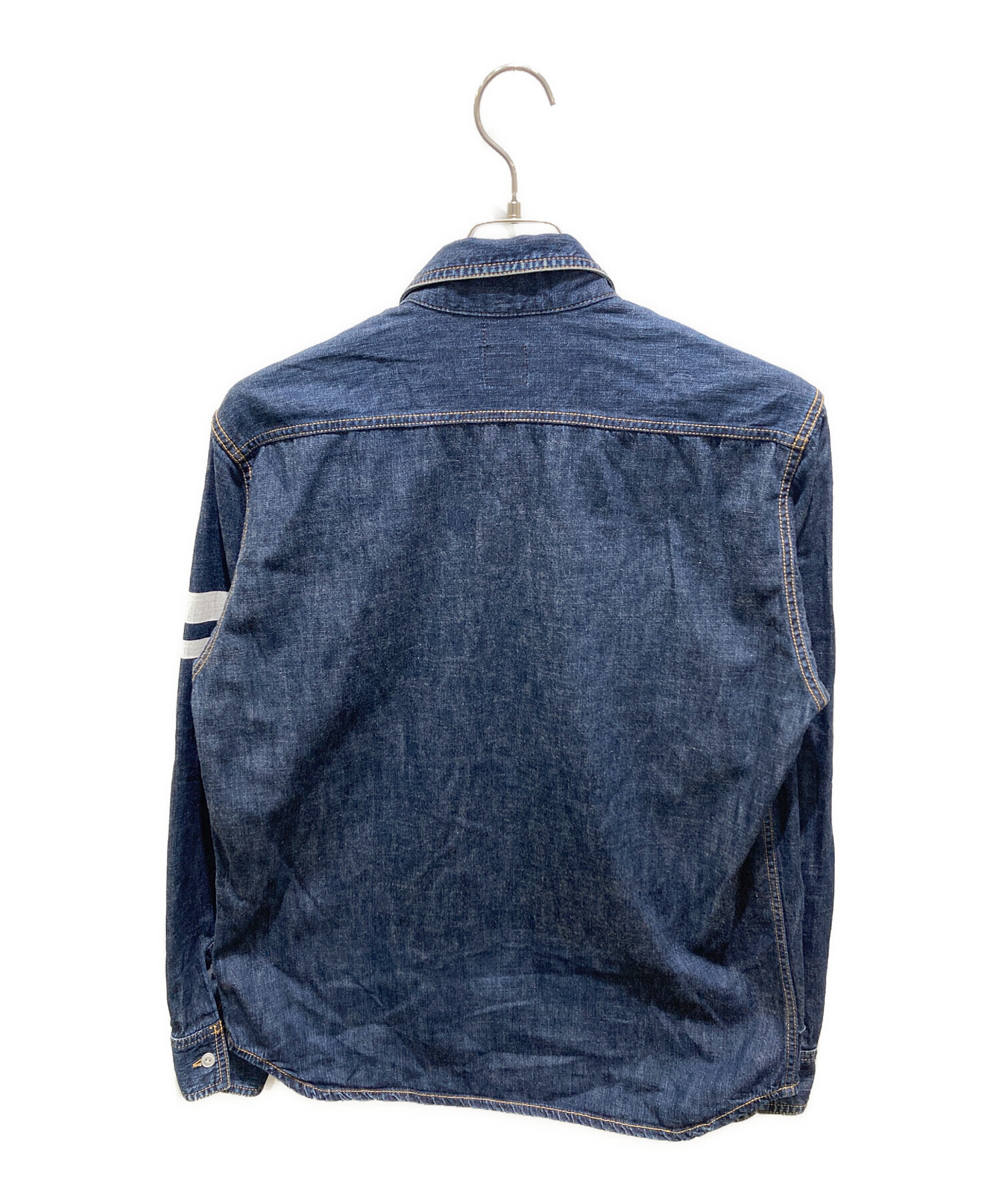 中古・古着通販】MOMOTARO JEANS (桃太郎ジーンズ) 出陣デニムシャツ