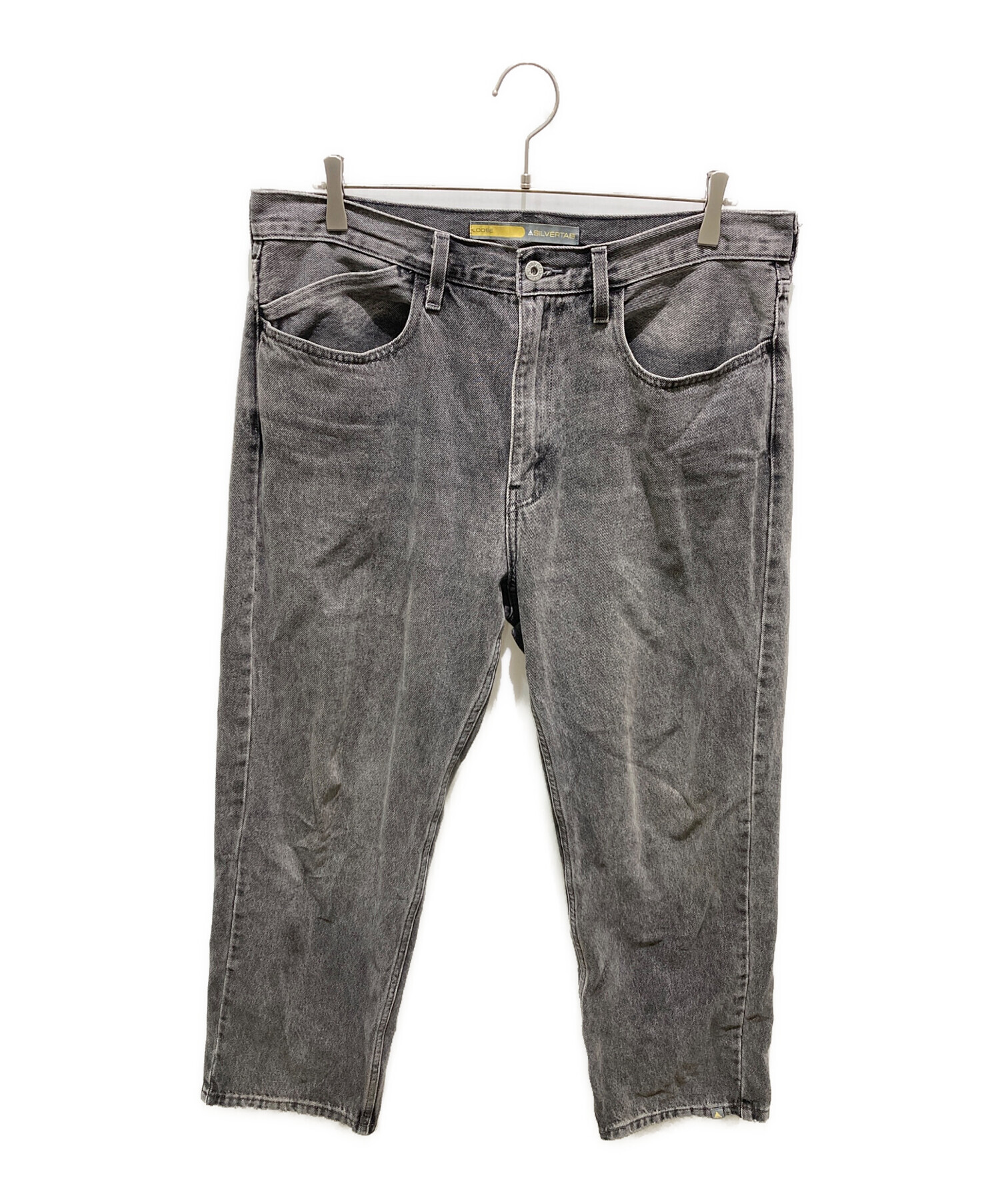 リーバイス　75577-4858 シルバータブ　ブラックデニム　Gジャン　XL リーバイス 75577-4858 シルバータブ ブラックデニム Gジャン XL