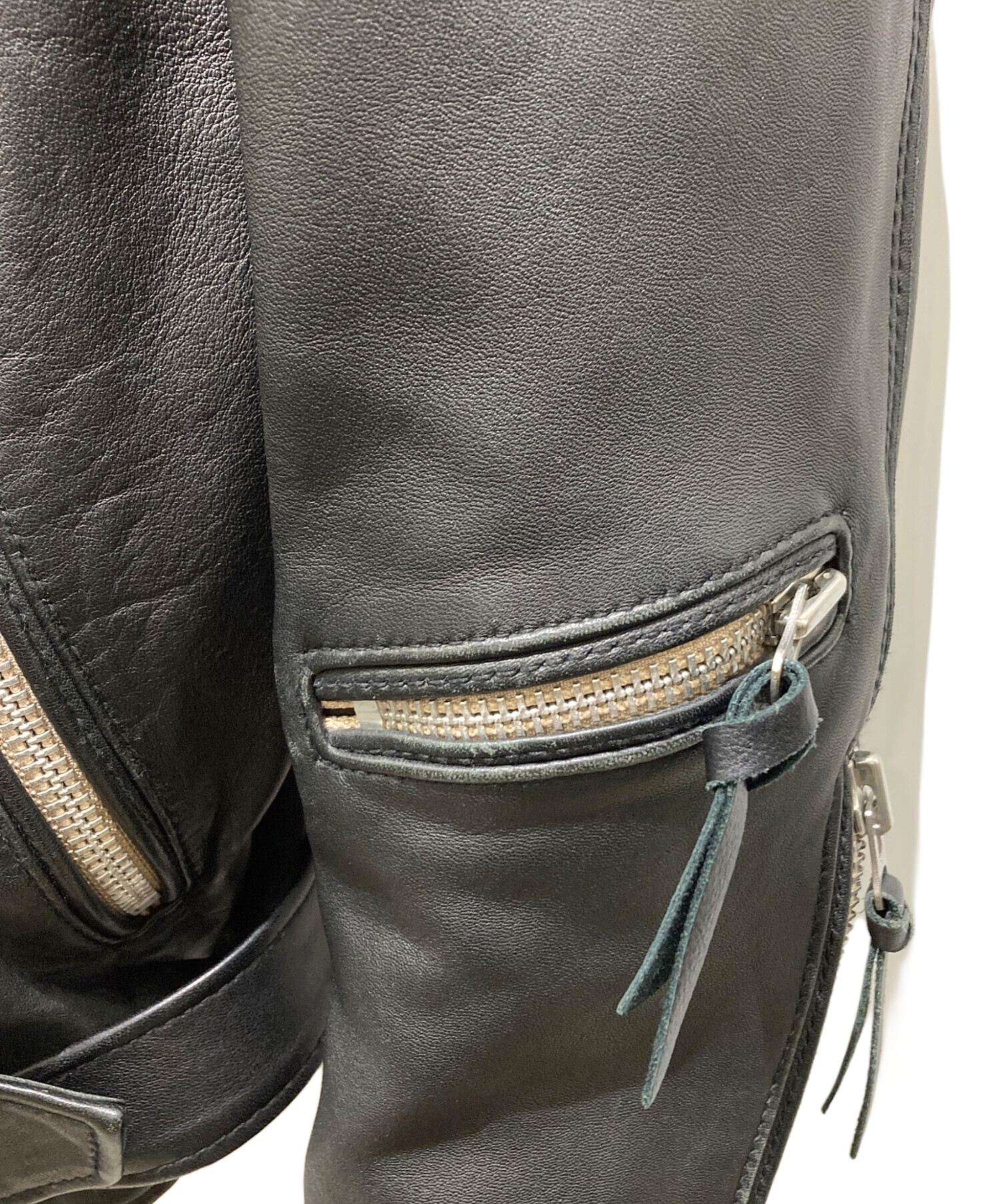 中古・古着通販】nano・universe (ナノ・ユニバース) ダブルライダース