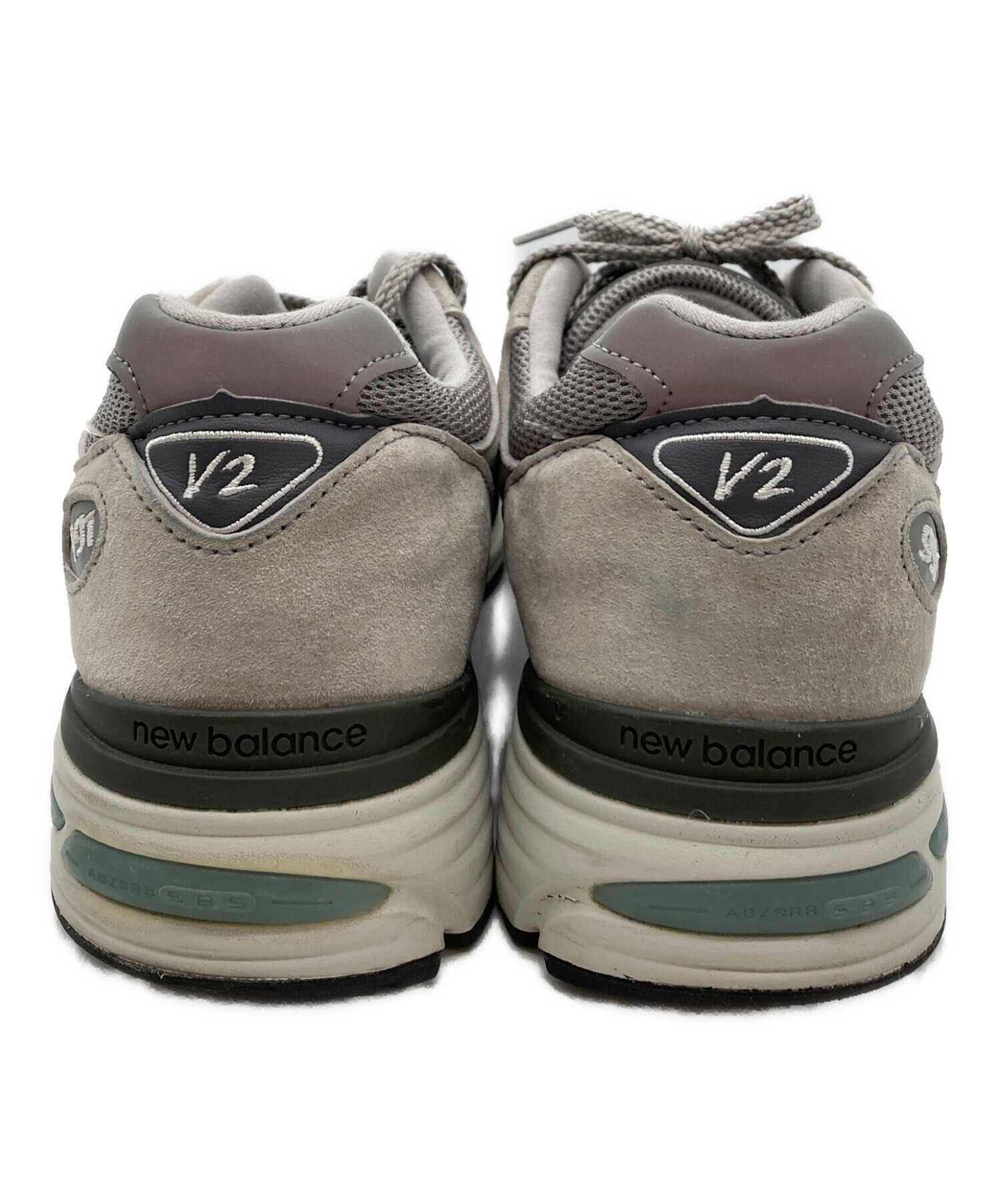 中古・古着通販】NEW BALANCE (ニューバランス) 991V2 グレー サイズ