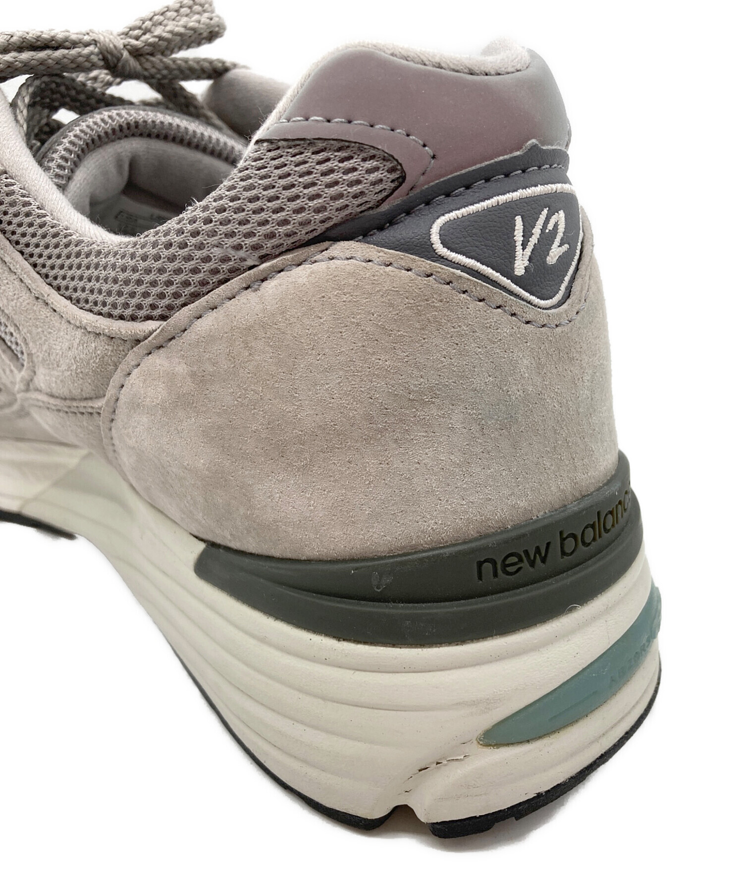 中古・古着通販】NEW BALANCE (ニューバランス) 991V2 グレー サイズ 
