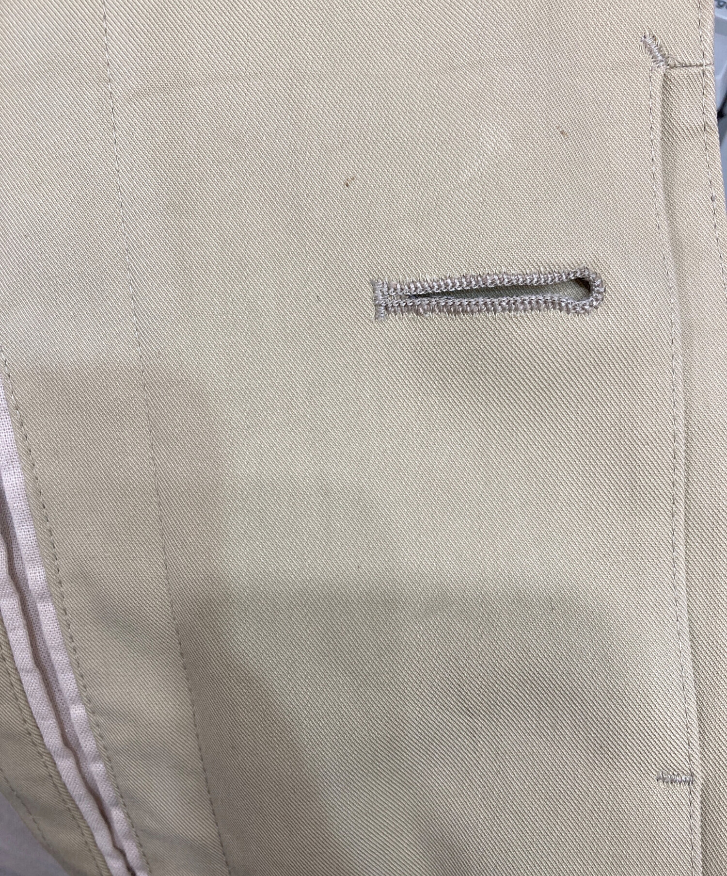 中古・古着通販】HEUGN (ユーゲン) Daniel Balmacaan coat ベージュ