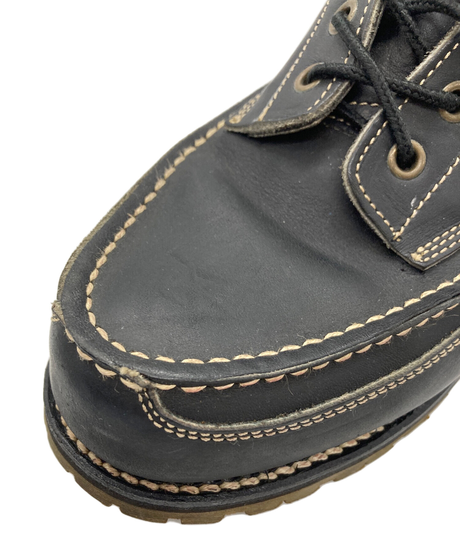 中古・古着通販】Danner (ダナー) モックトゥワークブーツ ブラック