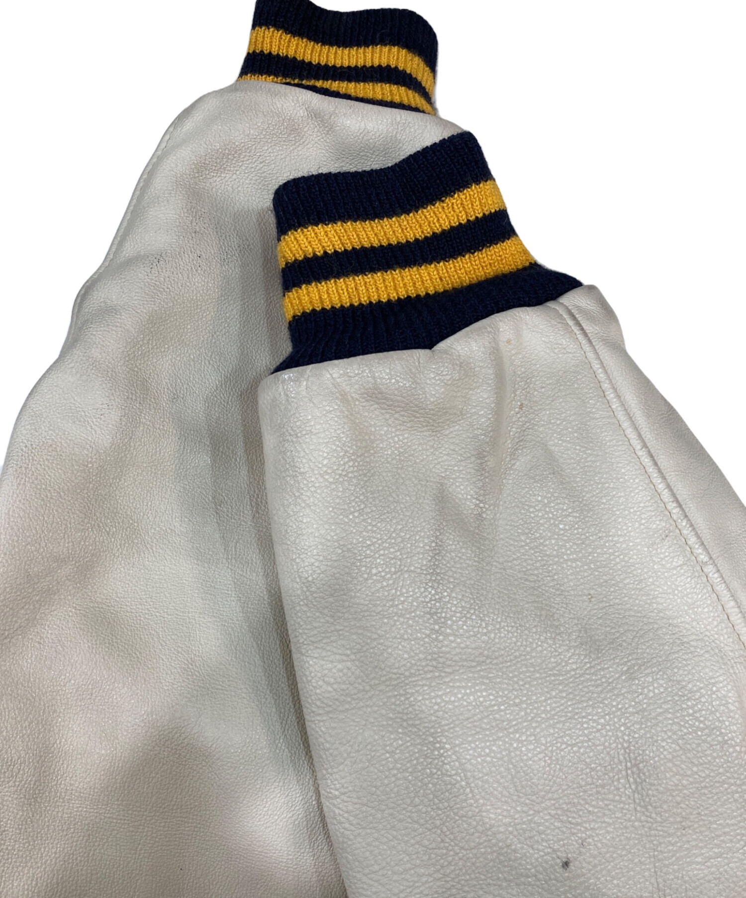 Golden Bear スタジャン ジャケット M ネイビー 中古・古着通販】Golden Bear (ゴールデンベア) スタジャン