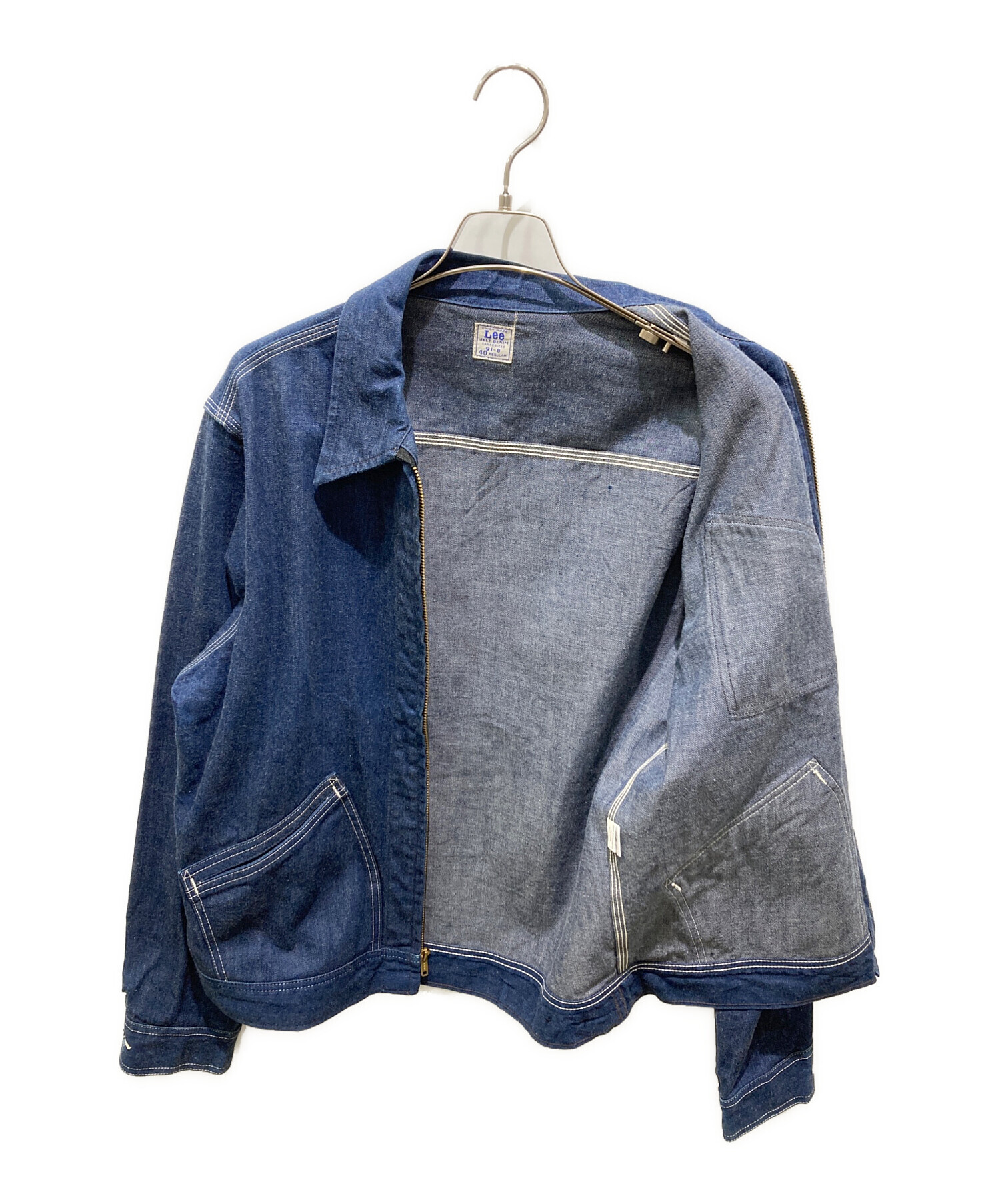 中古・古着通販】LEE (リー) 91-B JELT DENIM 復刻 デニムジャケット