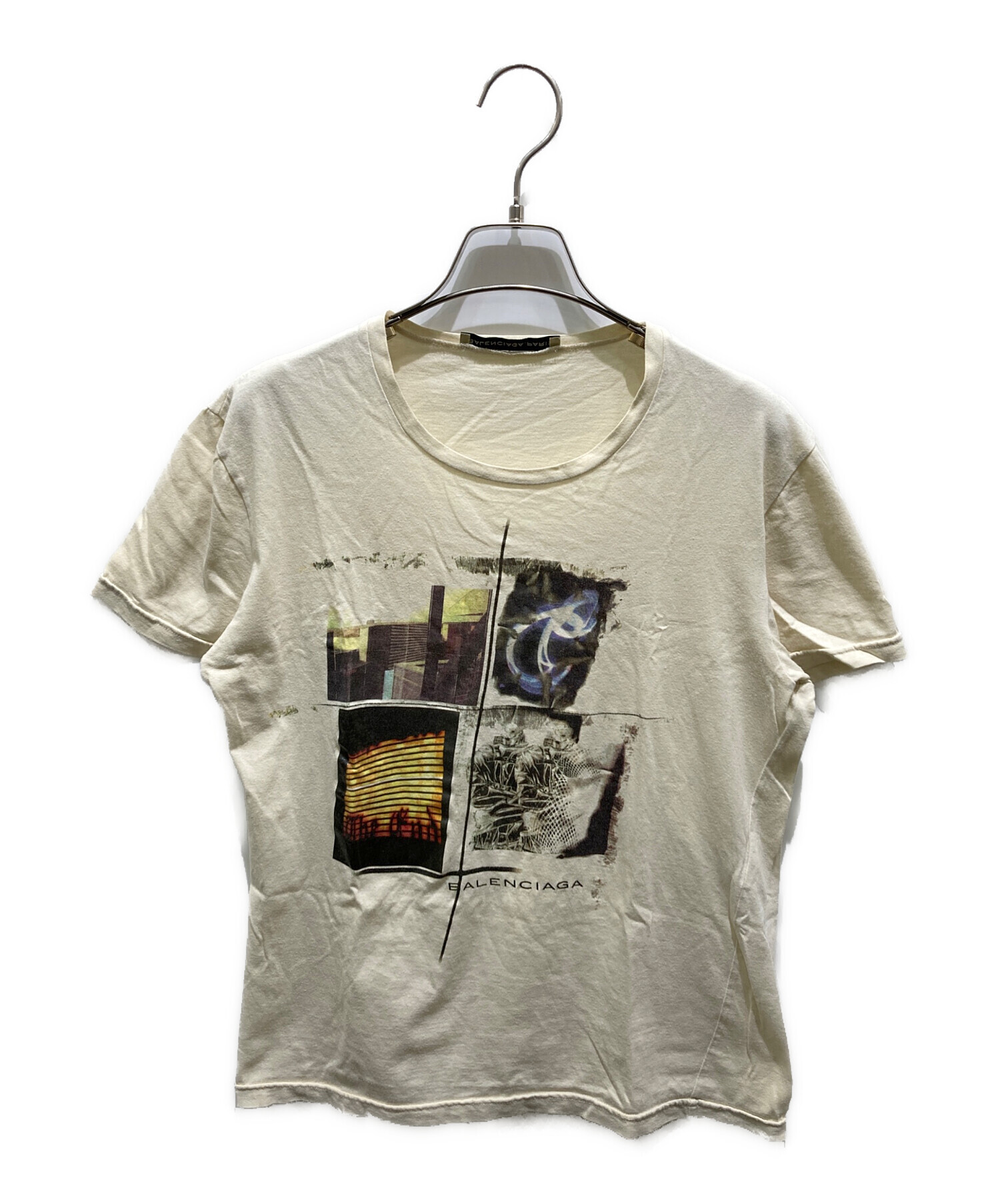 中古・古着通販】BALENCIAGA (バレンシアガ) プリントTシャツ