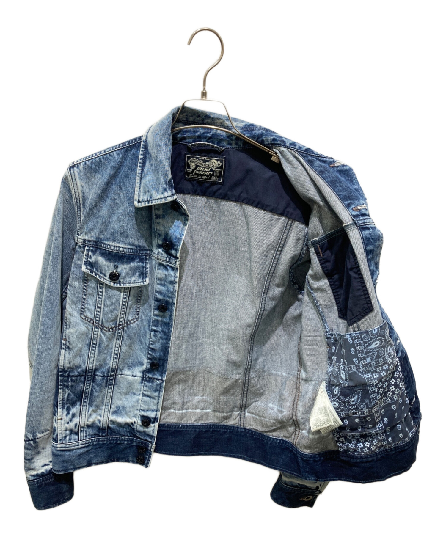 中古・古着通販】DIESEL (ディーゼル) デニムジャケット インディゴ 