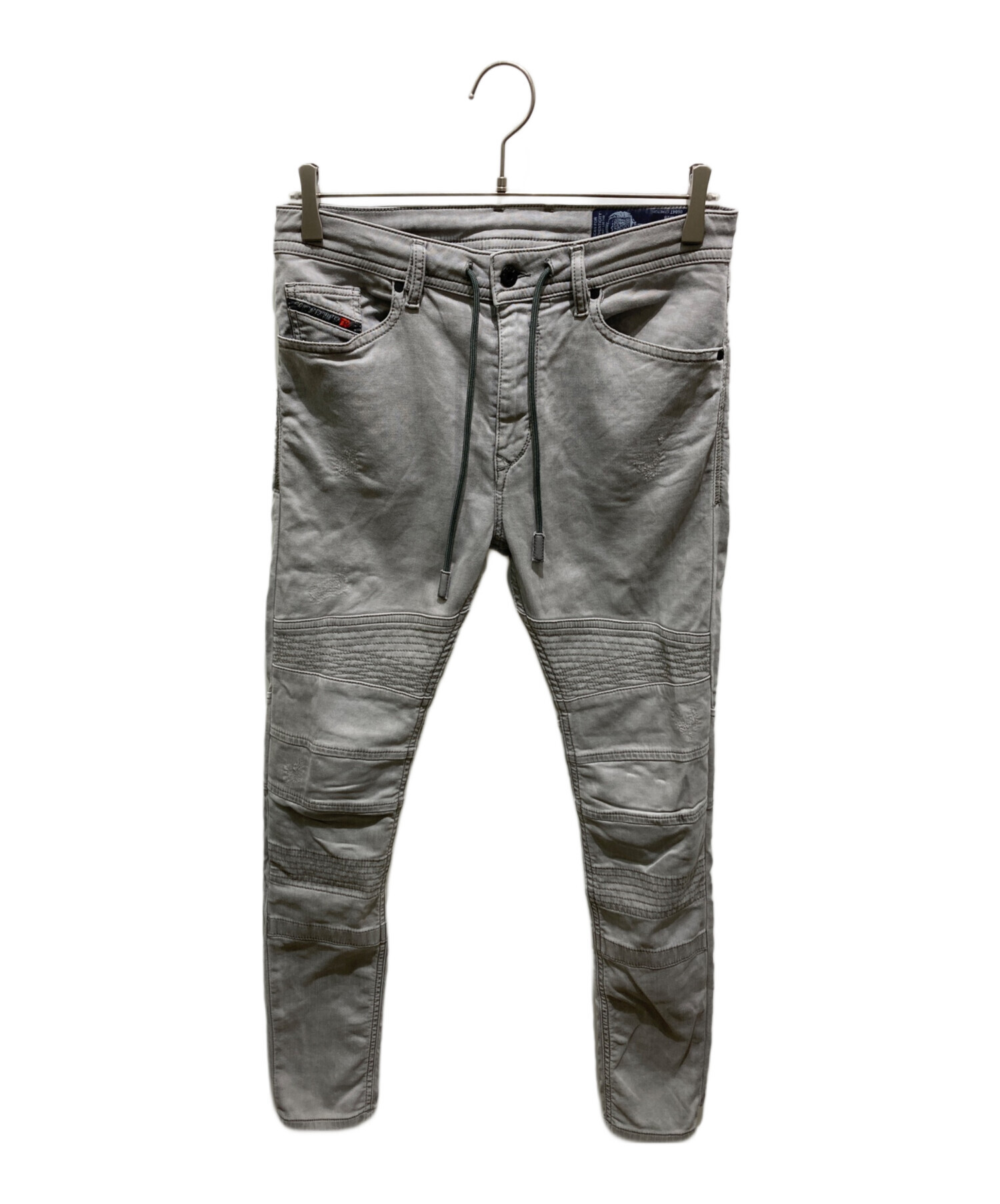 中古・古着通販】DIESEL (ディーゼル) BAKARI-NEジョグジーンズ グレー 