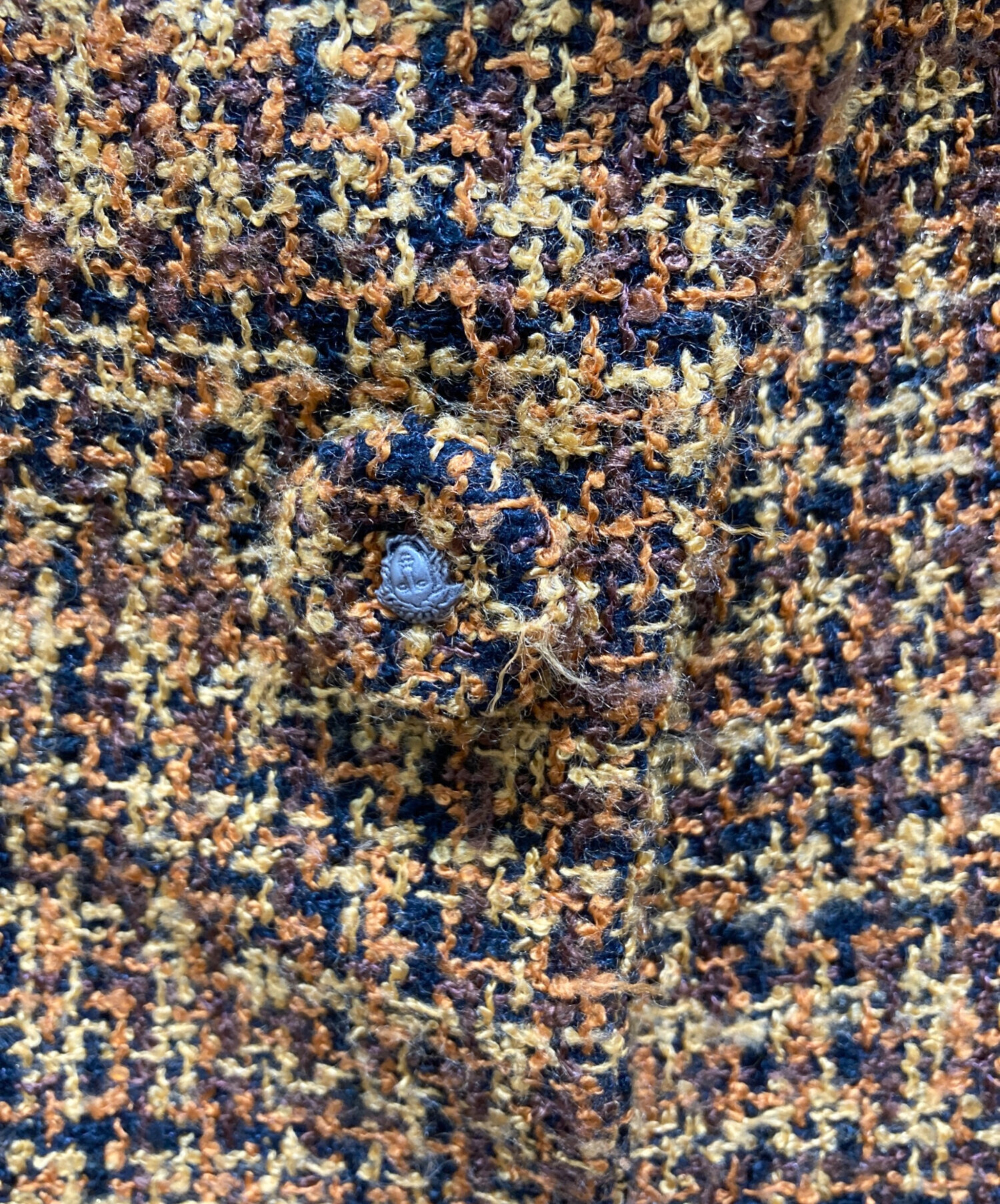 中古・古着通販】VERSACE (ヴェルサーチェ) メデューサボタンツイード