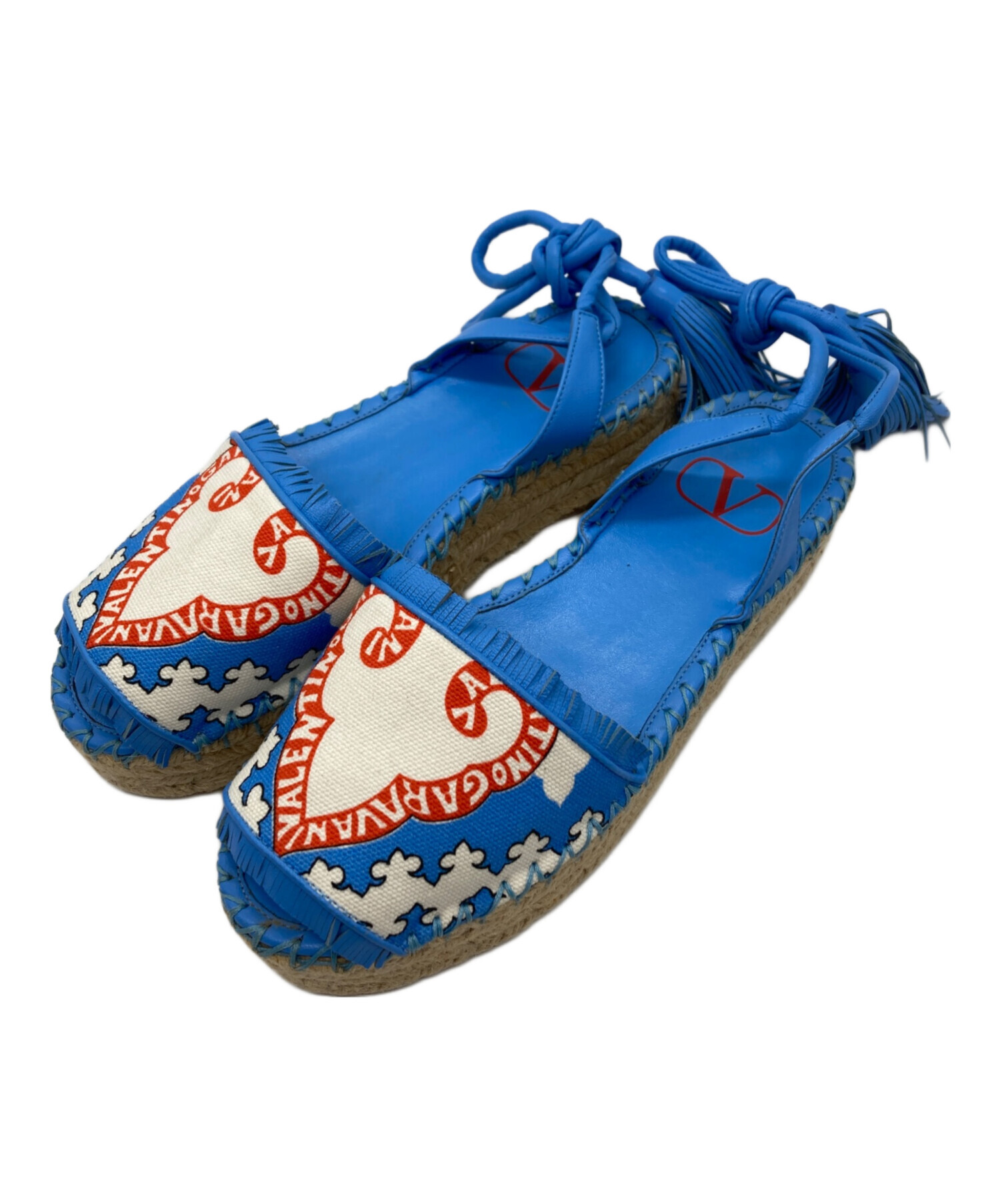 ヴァレンティノ　valentino ウェッジソールサンダル 中古・古着通販】VALENTINO (ヴァレンティノ) ウェッジソールサンダル