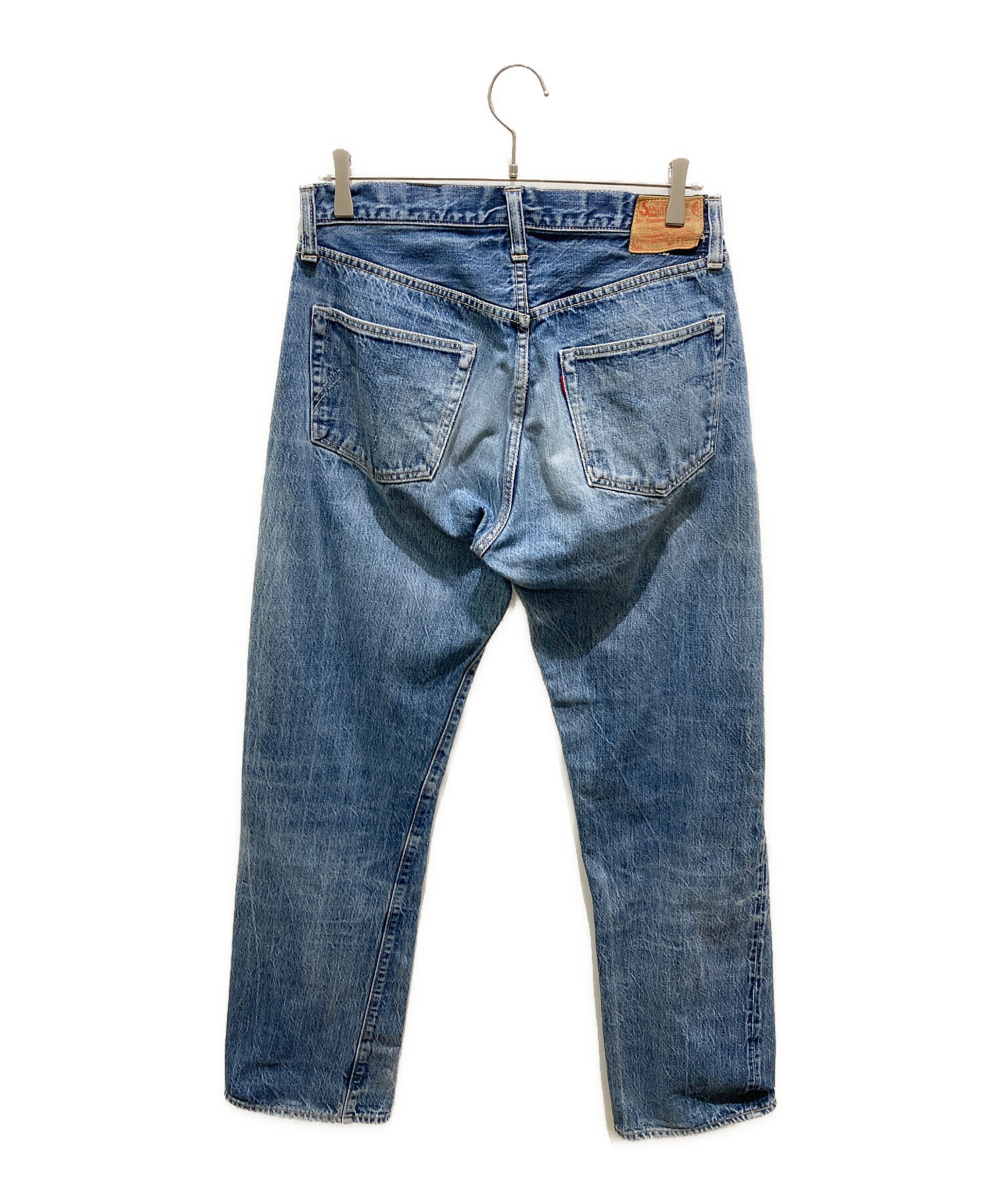 SUGARCANE 色落ち◎ ヴィンテージデニム 赤耳 隠しリベット シュガー