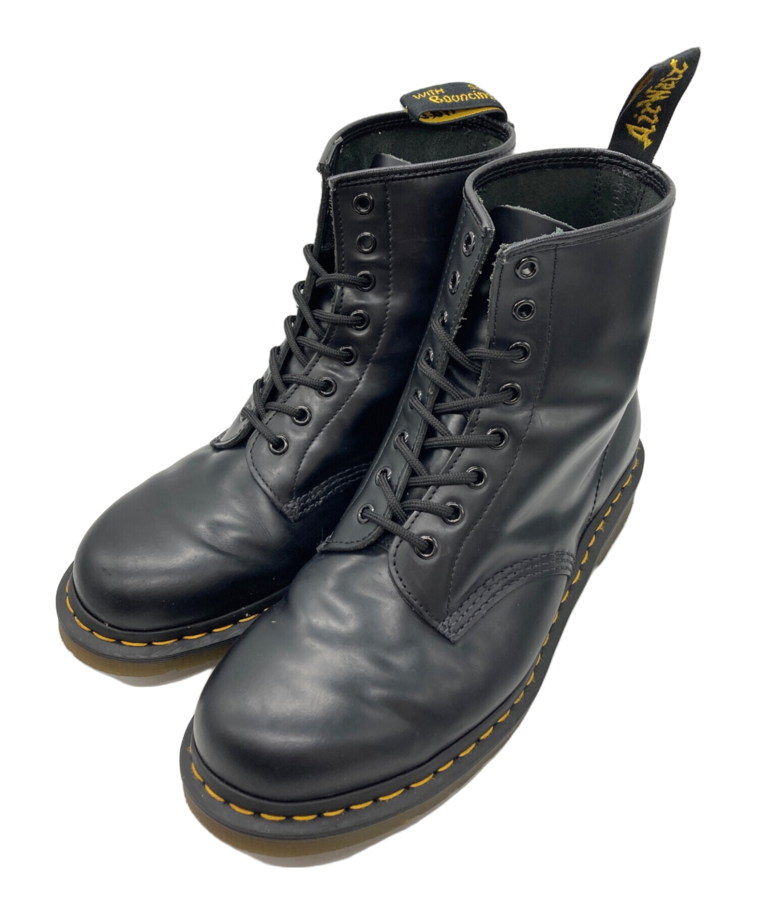 Dr.Martens ドクターマーチン 8ホールブーツ レザー 中古品 中古・古着通販】Dr.Martens (ドクターマーチン) 8ホールブーツ