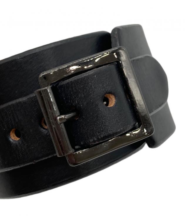 JAM  MADE &ready madeブラックレザー バングル 希少 中古・古着通販】JAM HOME MADE&ready made (ジャムホームメイド