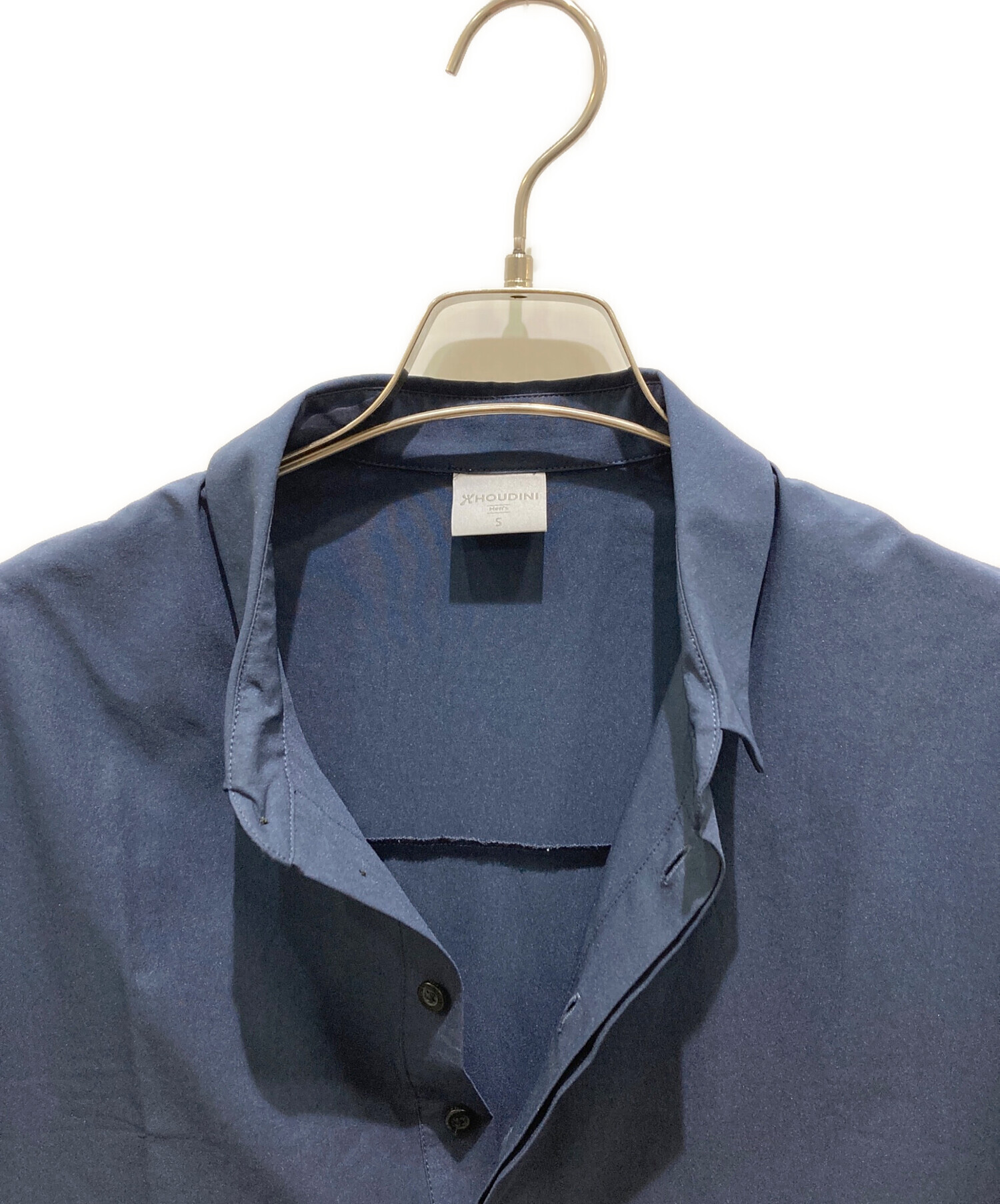 中古・古着通販】HOUDINI (フーディニ) Cosmo Shirt ネイビー サイズ:S