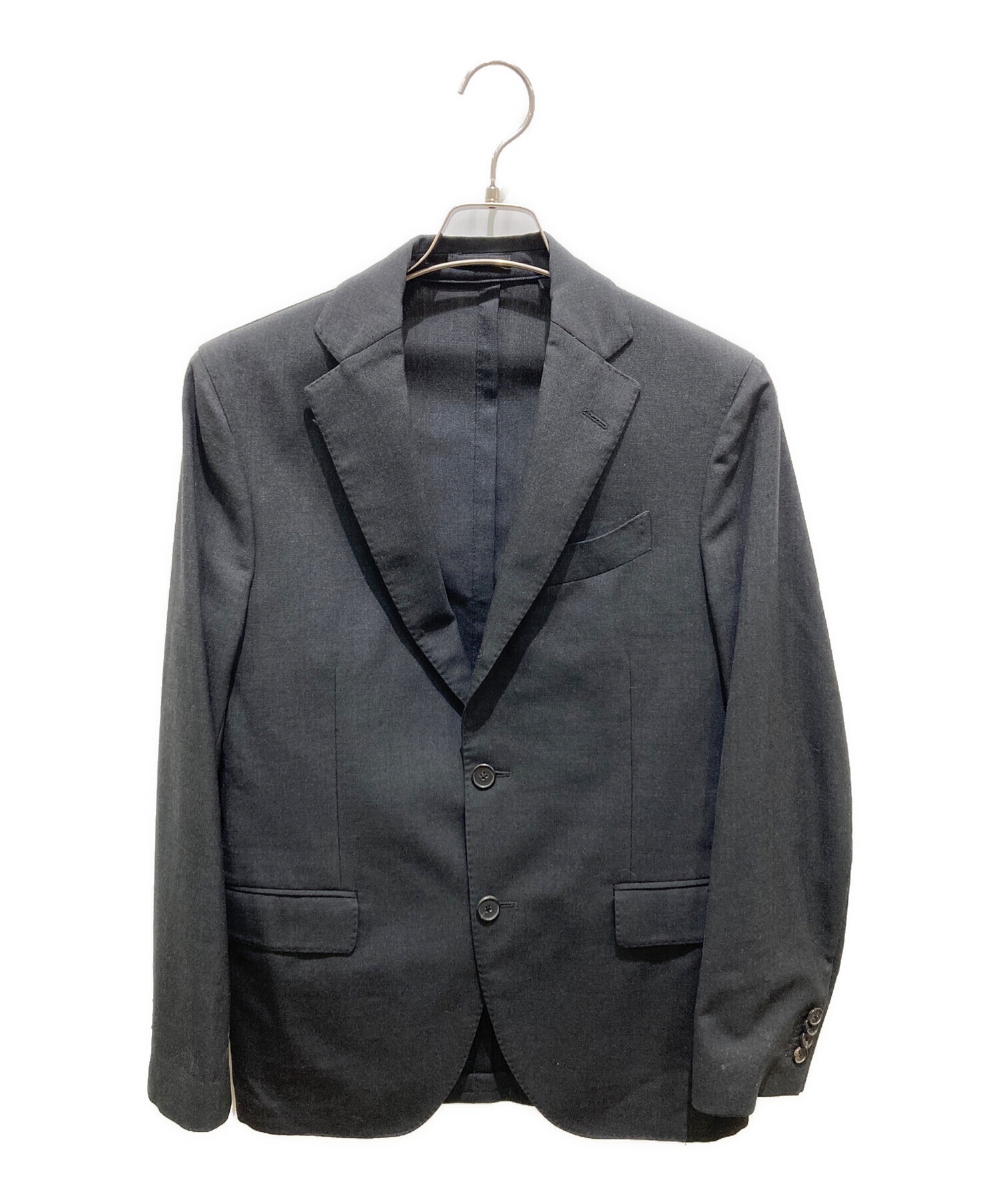 ラルディーニ LARDINI テーラードジャケット ブラック サイズ46 【公式 