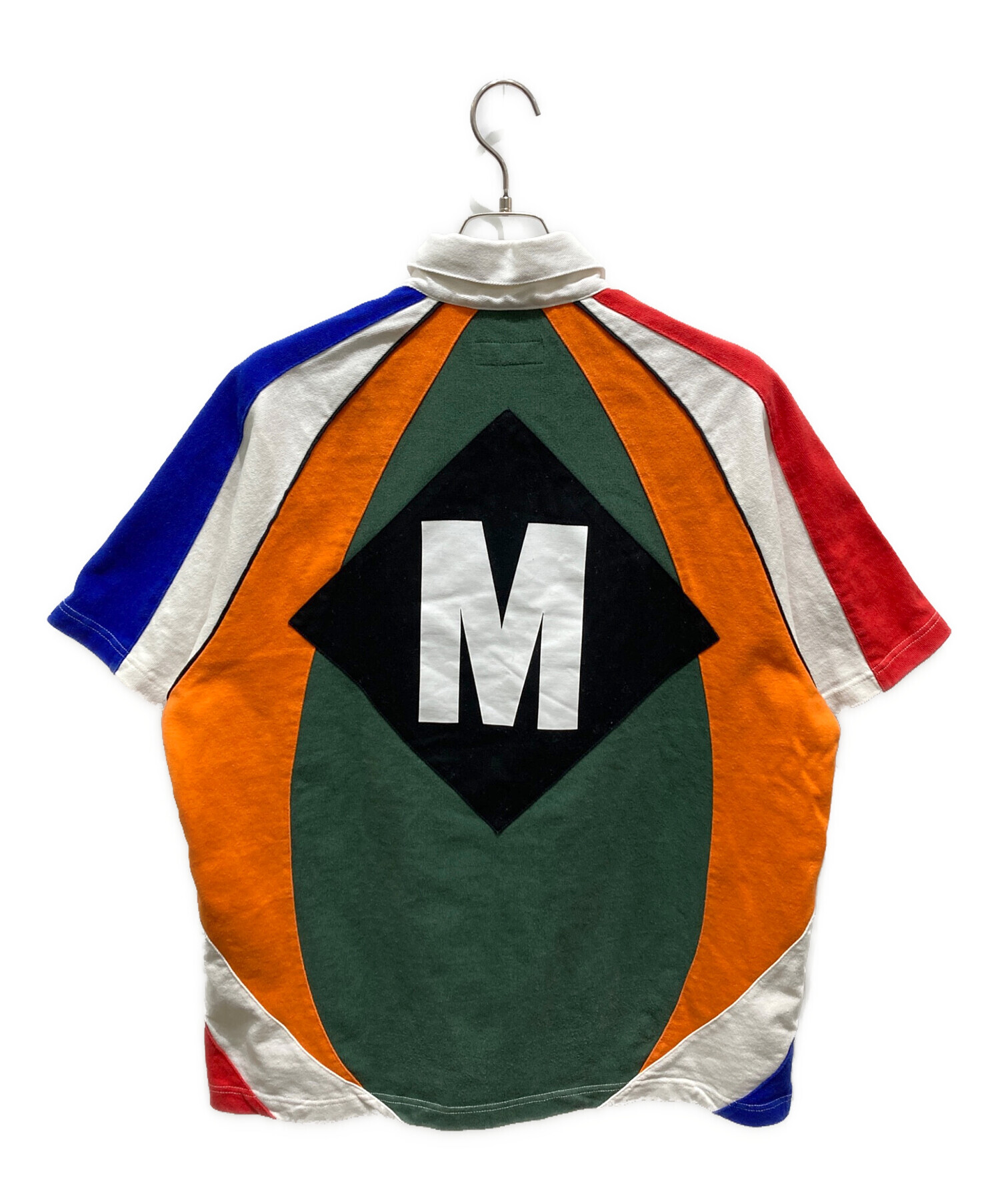 中古・古着通販】SUPREME (シュプリーム) S/S Rugby MULTI グリーン 