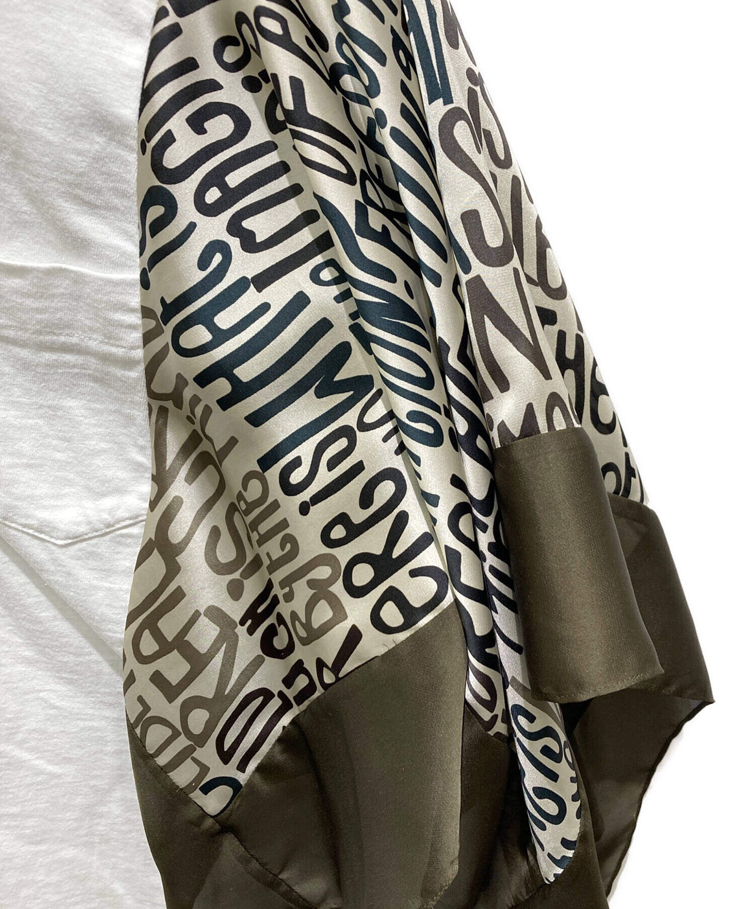 中古・古着通販】sacai (サカイ) スカーフディティールTシャツ